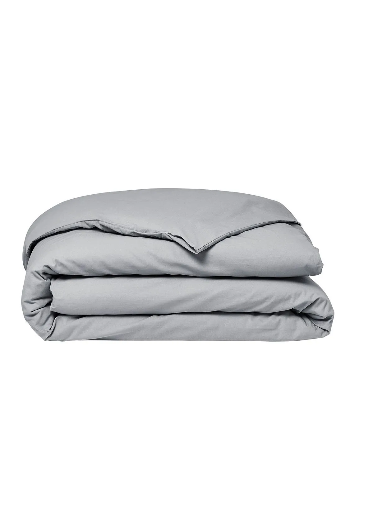Housse de couette en coton Gris ESSENTIAL
