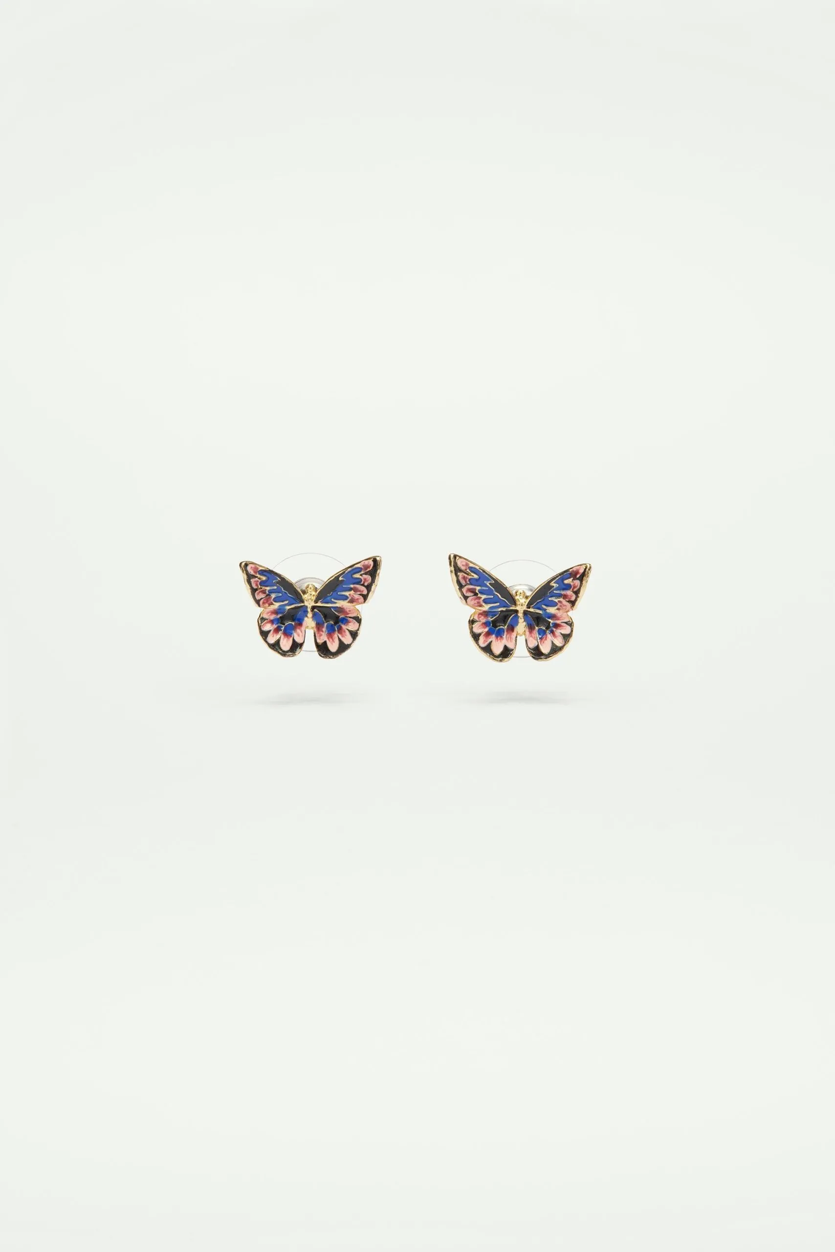 Boucles d'oreilles papillon du japon Multicolore