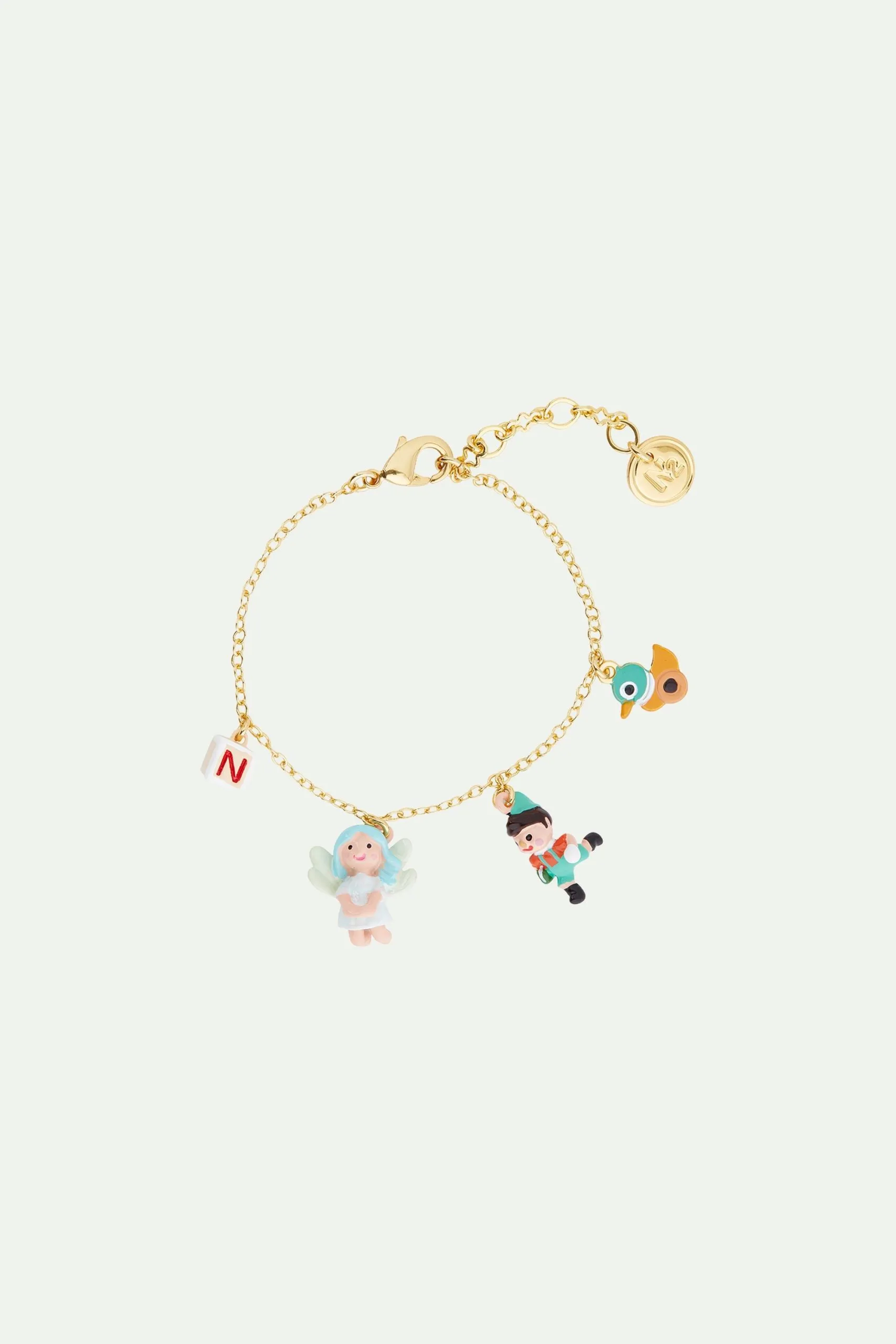 Bracelet charm's la fée Multicolore