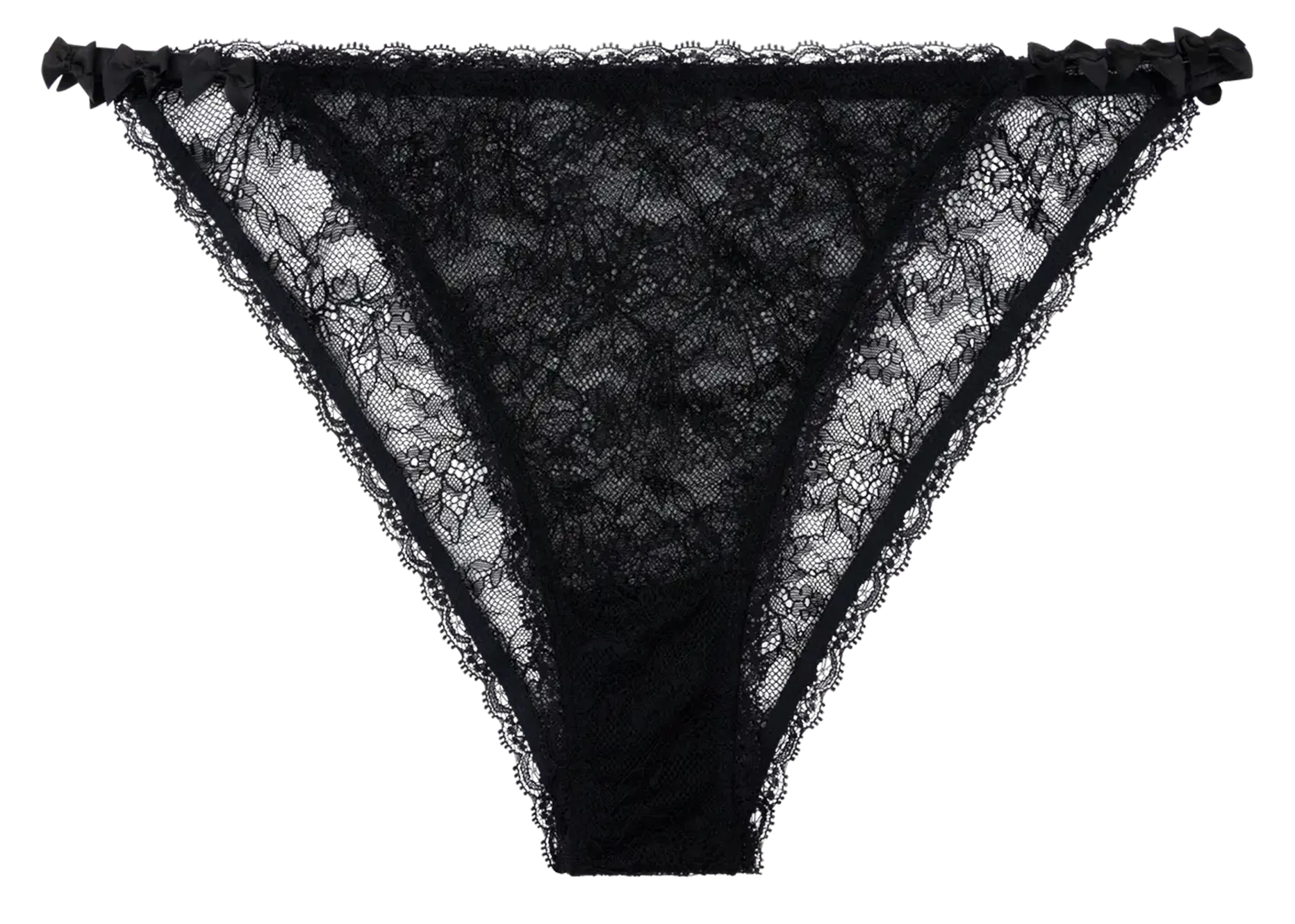 Culotte en dentelle Noir ISABEL