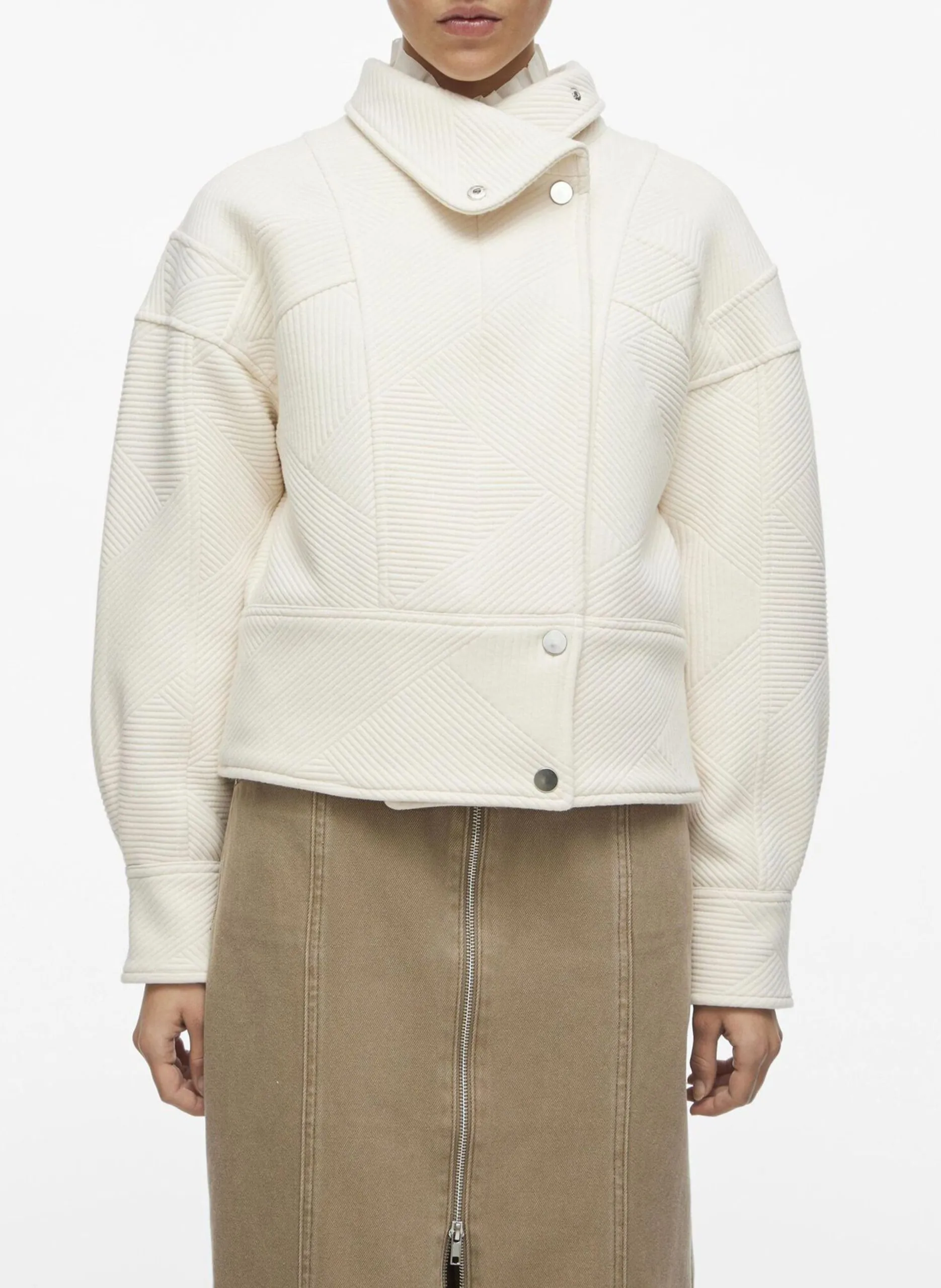 Veste oversize Beige