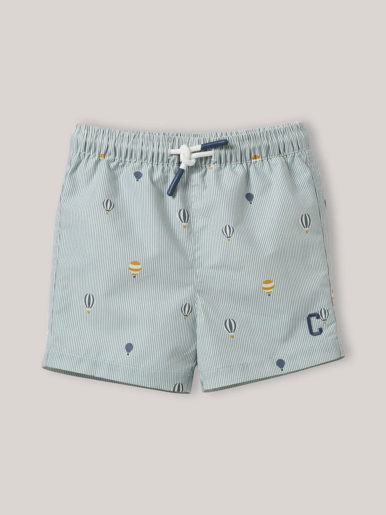 Short de bain montgolfières Vert