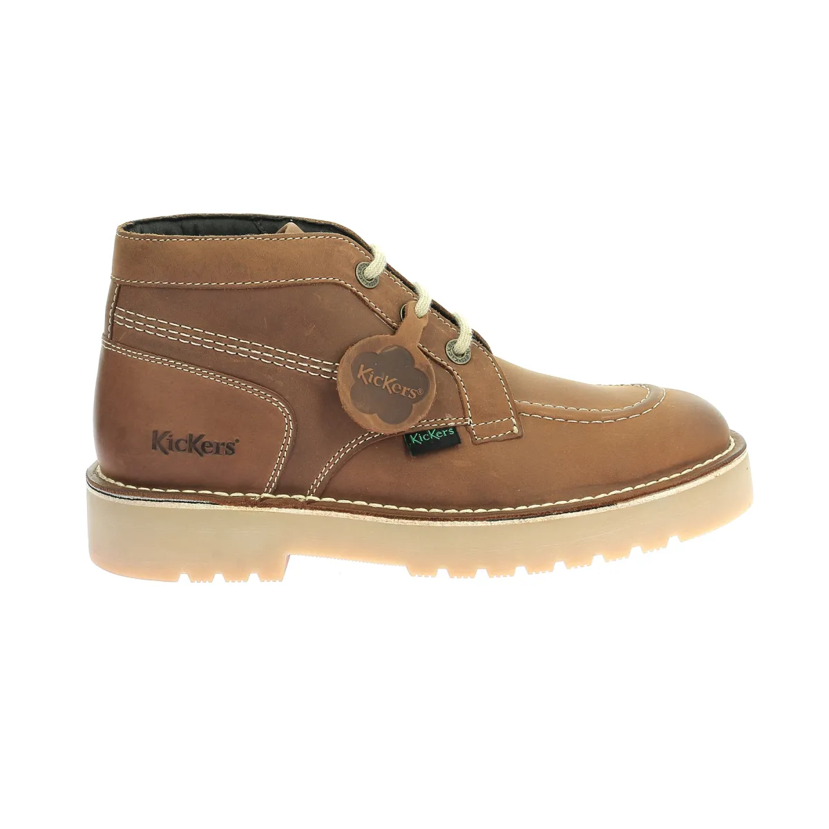 Bottillons cuir Marron DALTREY CHUCK