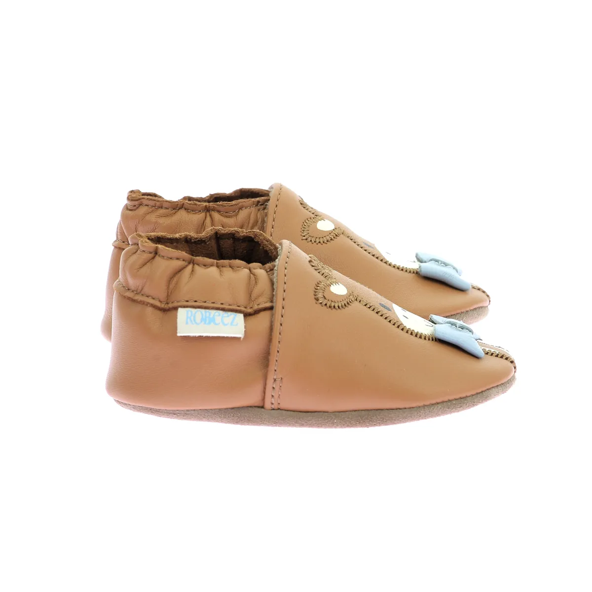 Chaussons cuir Marron GILOU