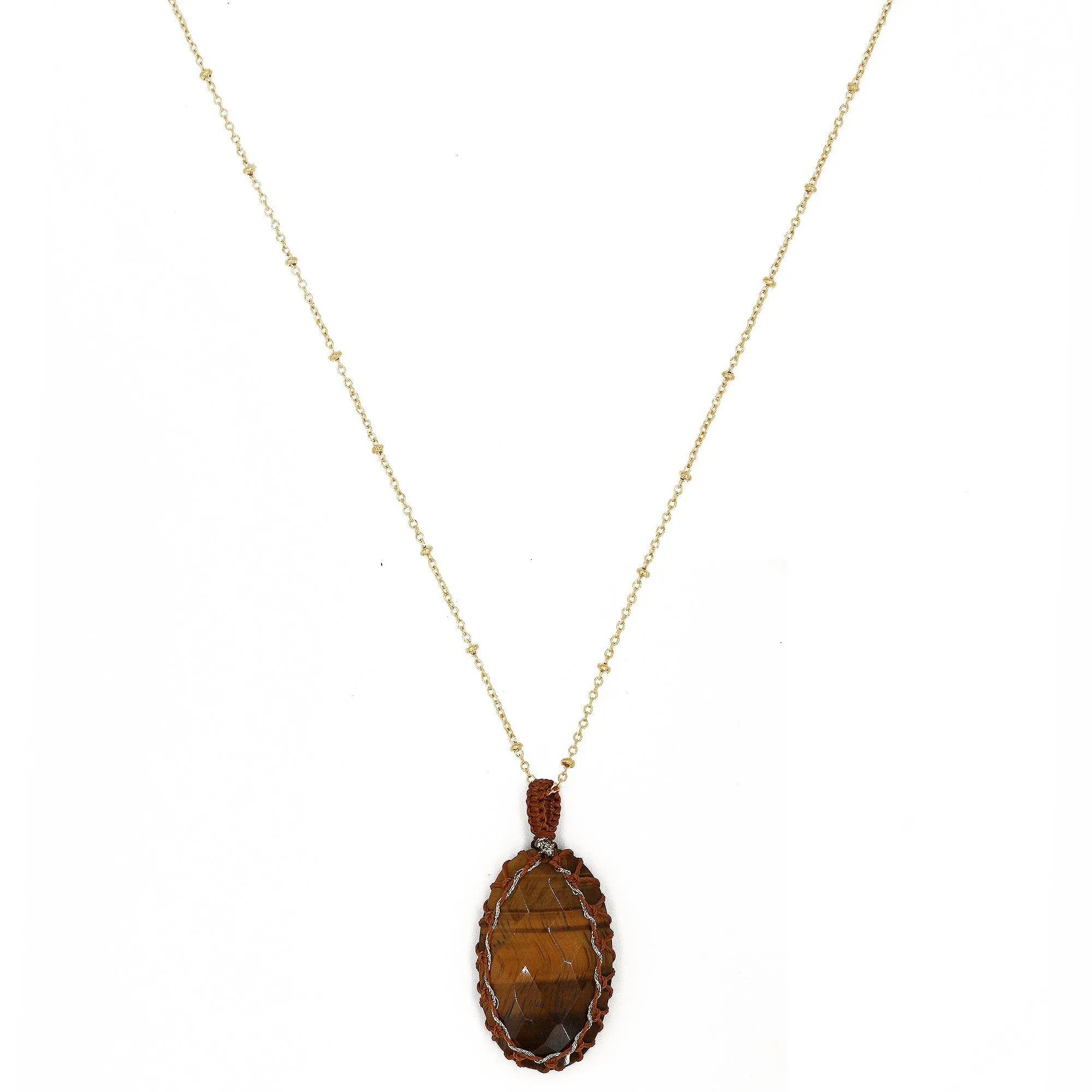 Colliers plaqué or chakra Orange COLLIERS PLAQUÉ OR CHAKRA