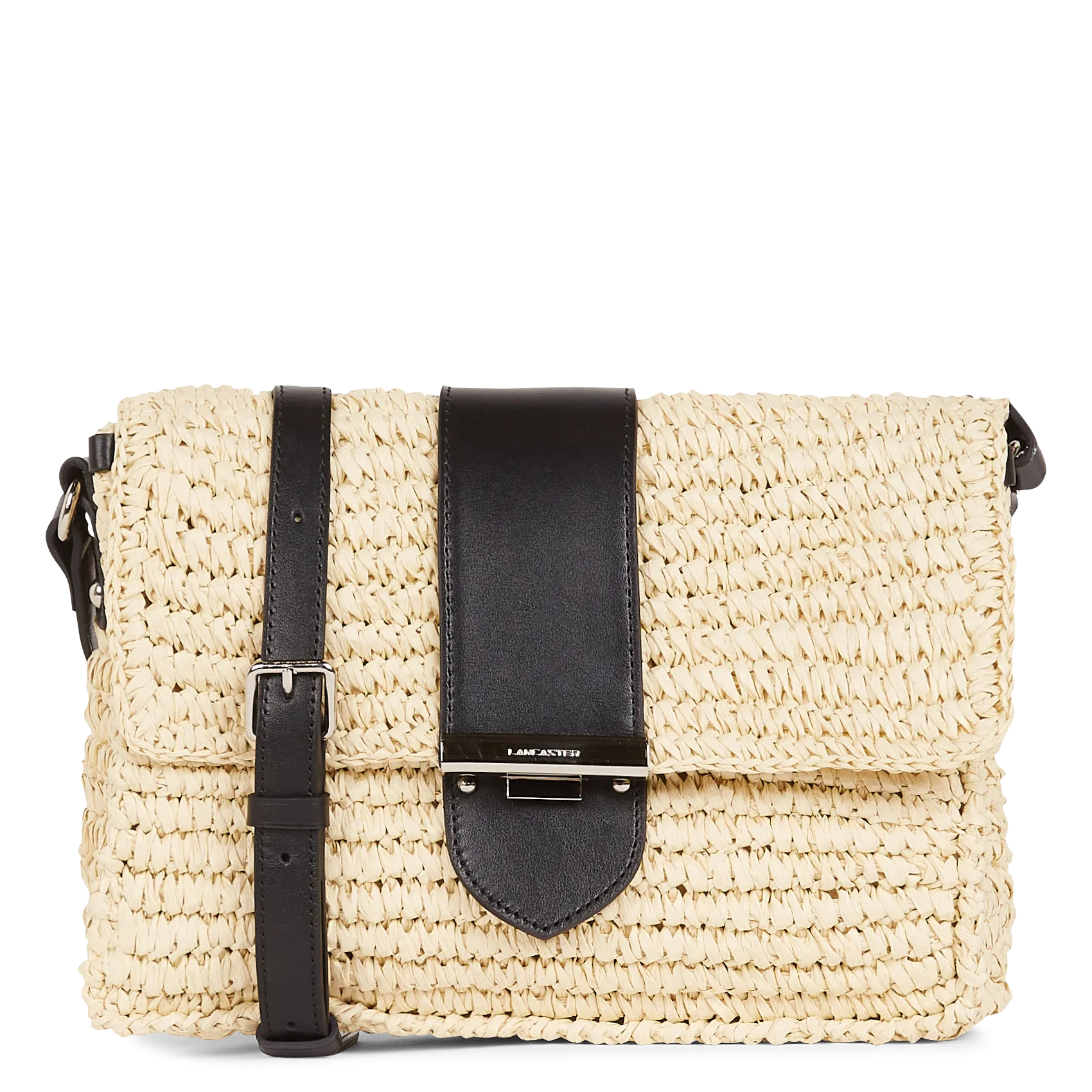 Sac bandoulière en paille Multicolore ILY