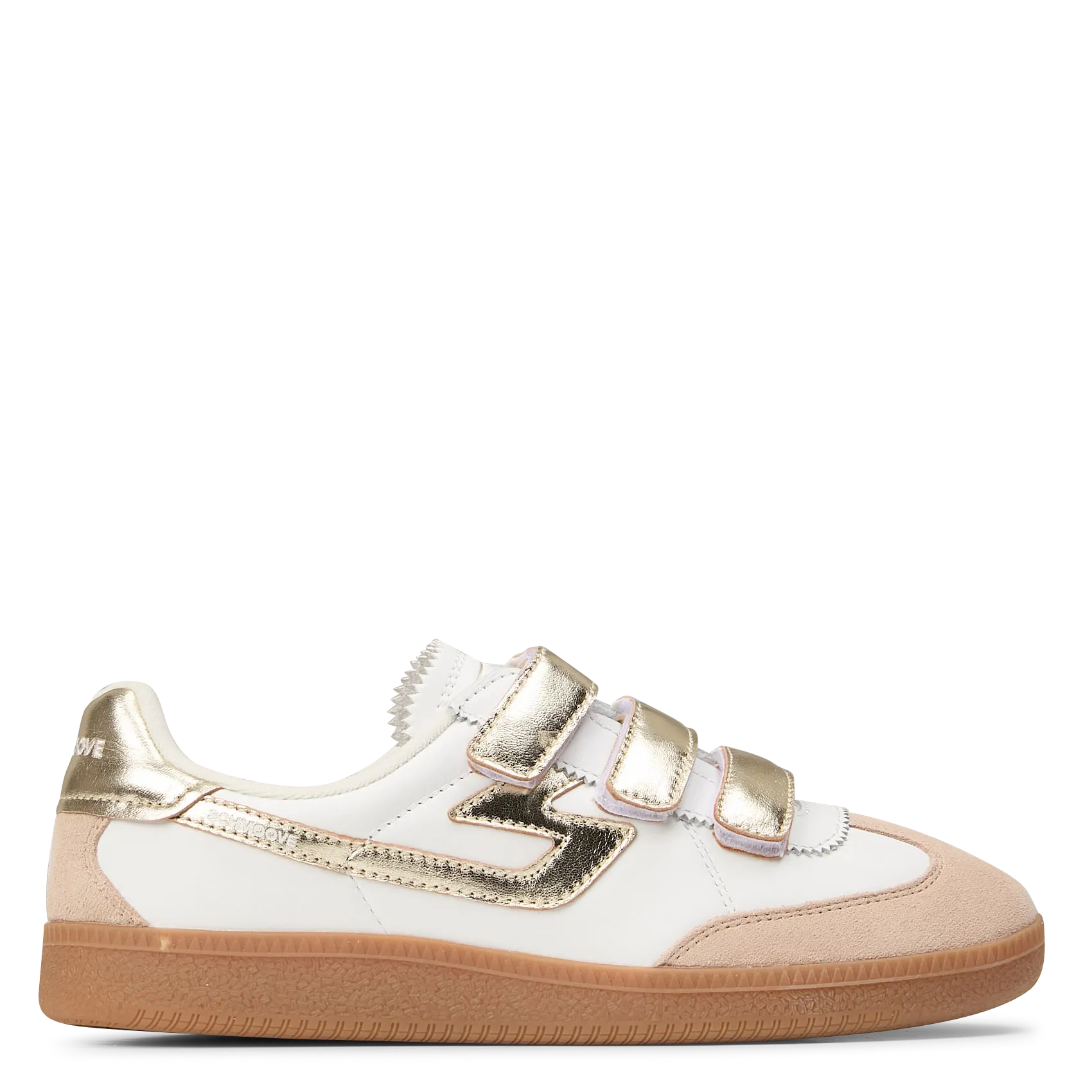 Baskets basses en cuir mélangé Multicolore SHEFFIELD