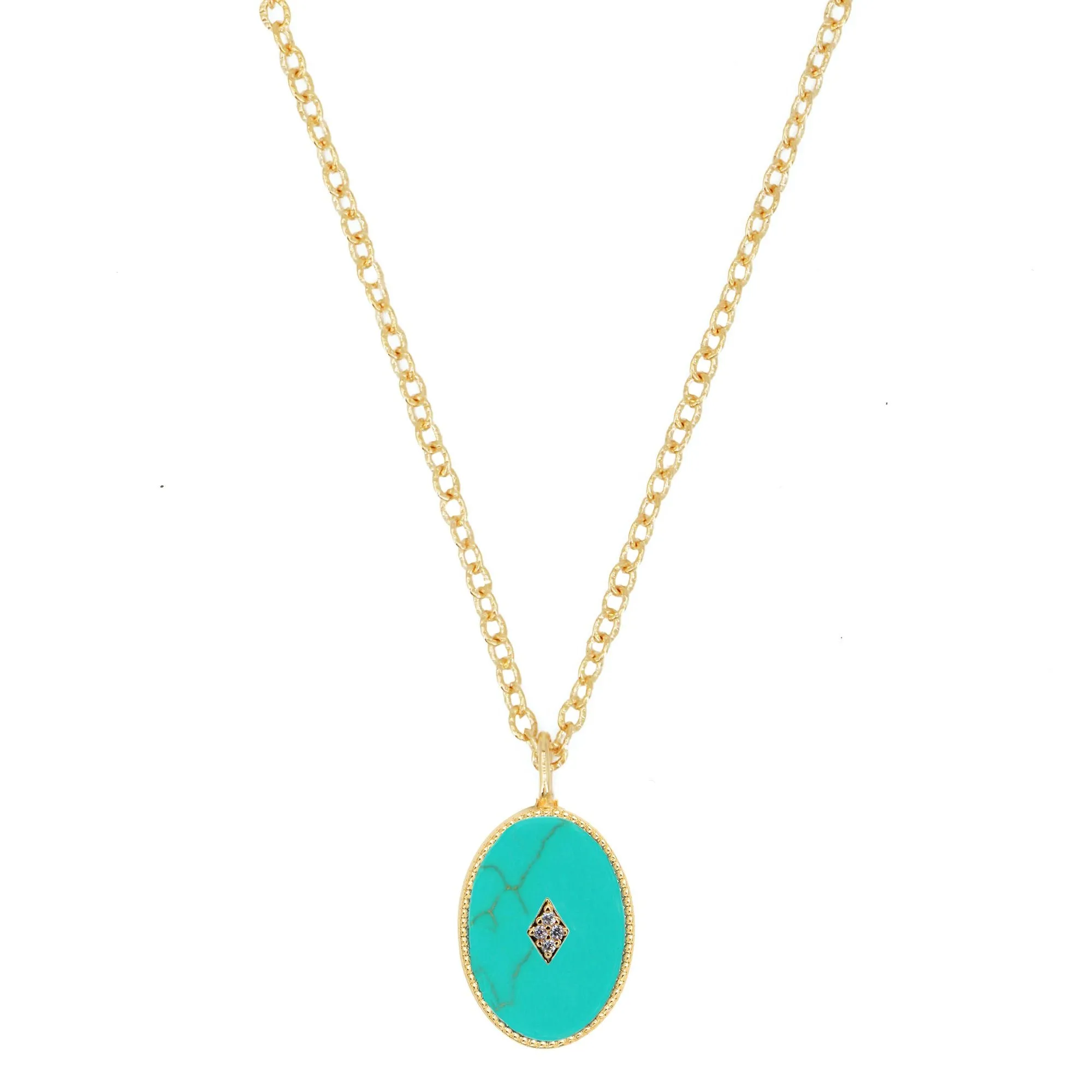 Collier plaqué or cassiopée Bleu COLLIER PLAQUÉ OR CASSIOPÉE