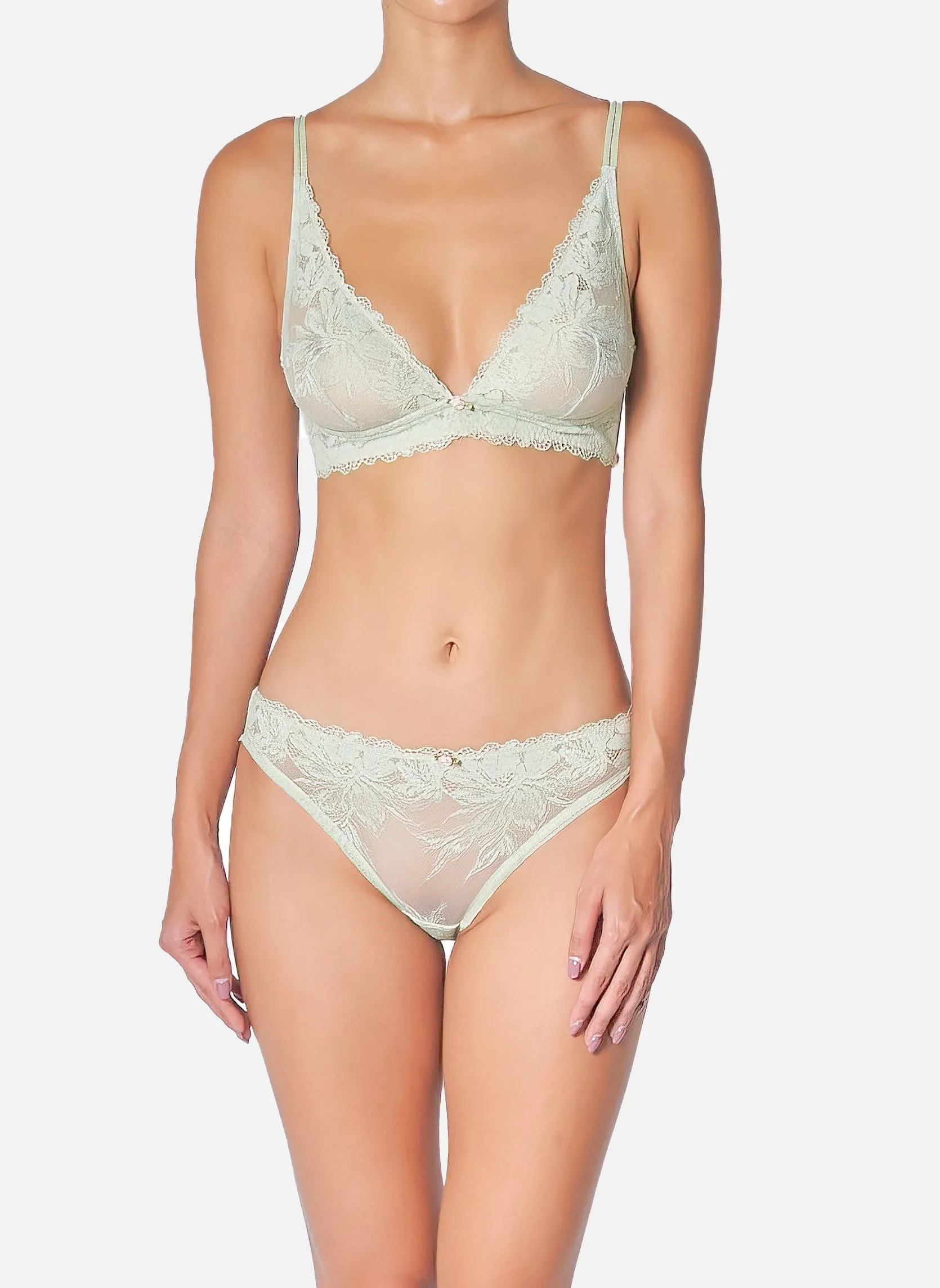 Soutien gourge triangle Beige HEART OF GLASS