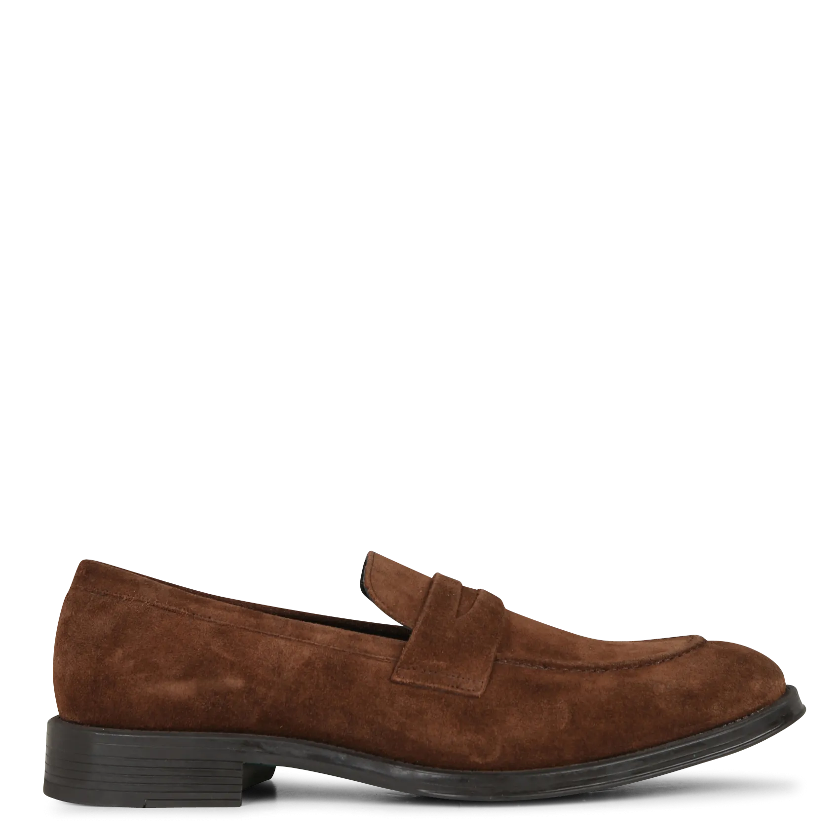 Mocassins à enfiler en cuir Marron PIERCE