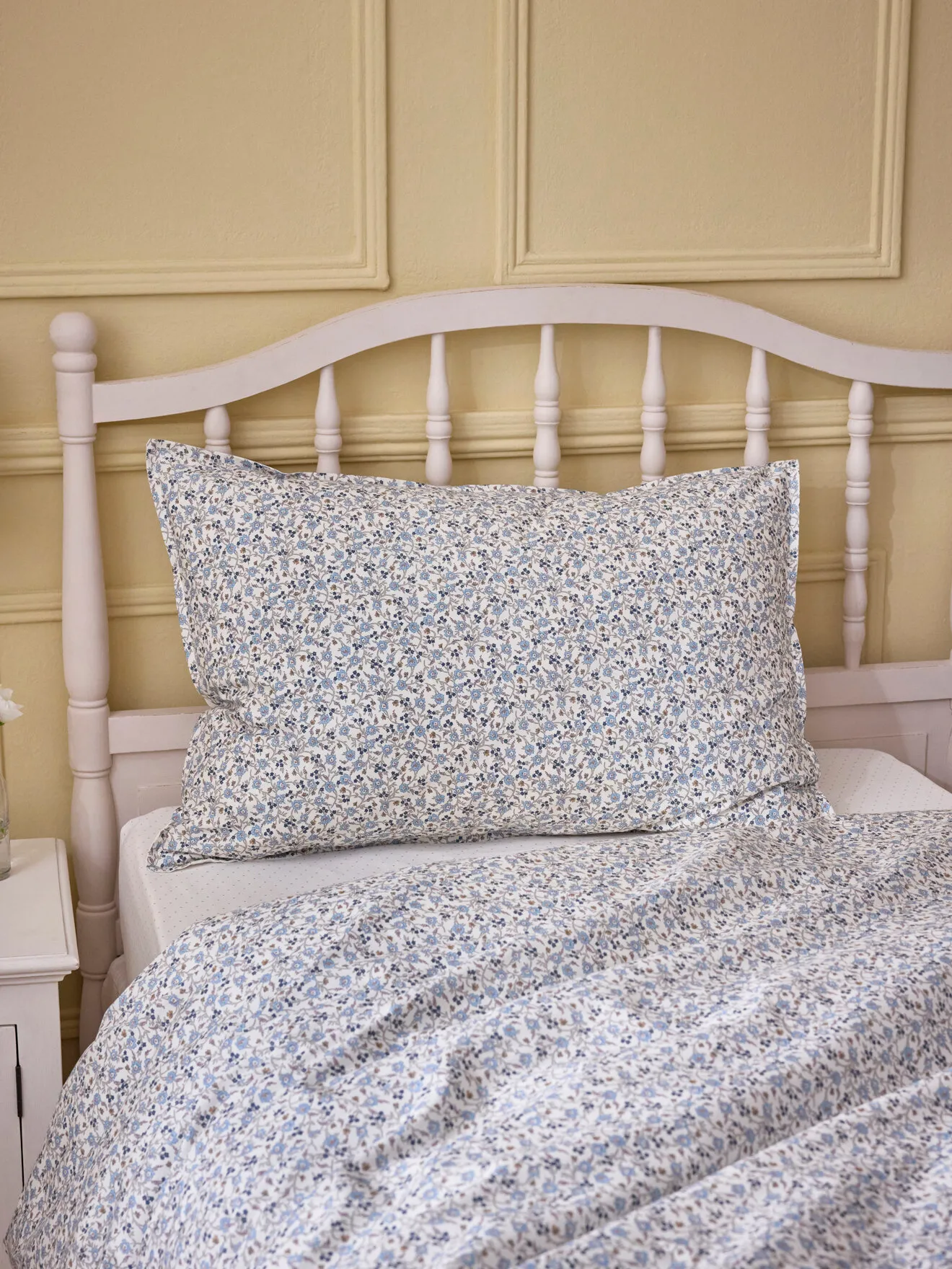 Taie d'oreiller tissu liberty "hannah fay" Bleu