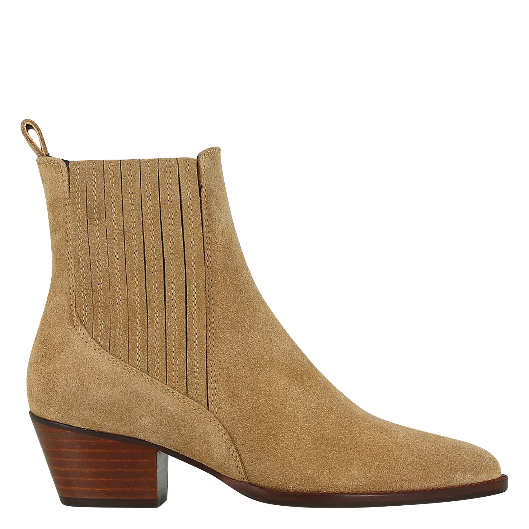 Bottines Chelsea suédée en cuir Marron BAILEY