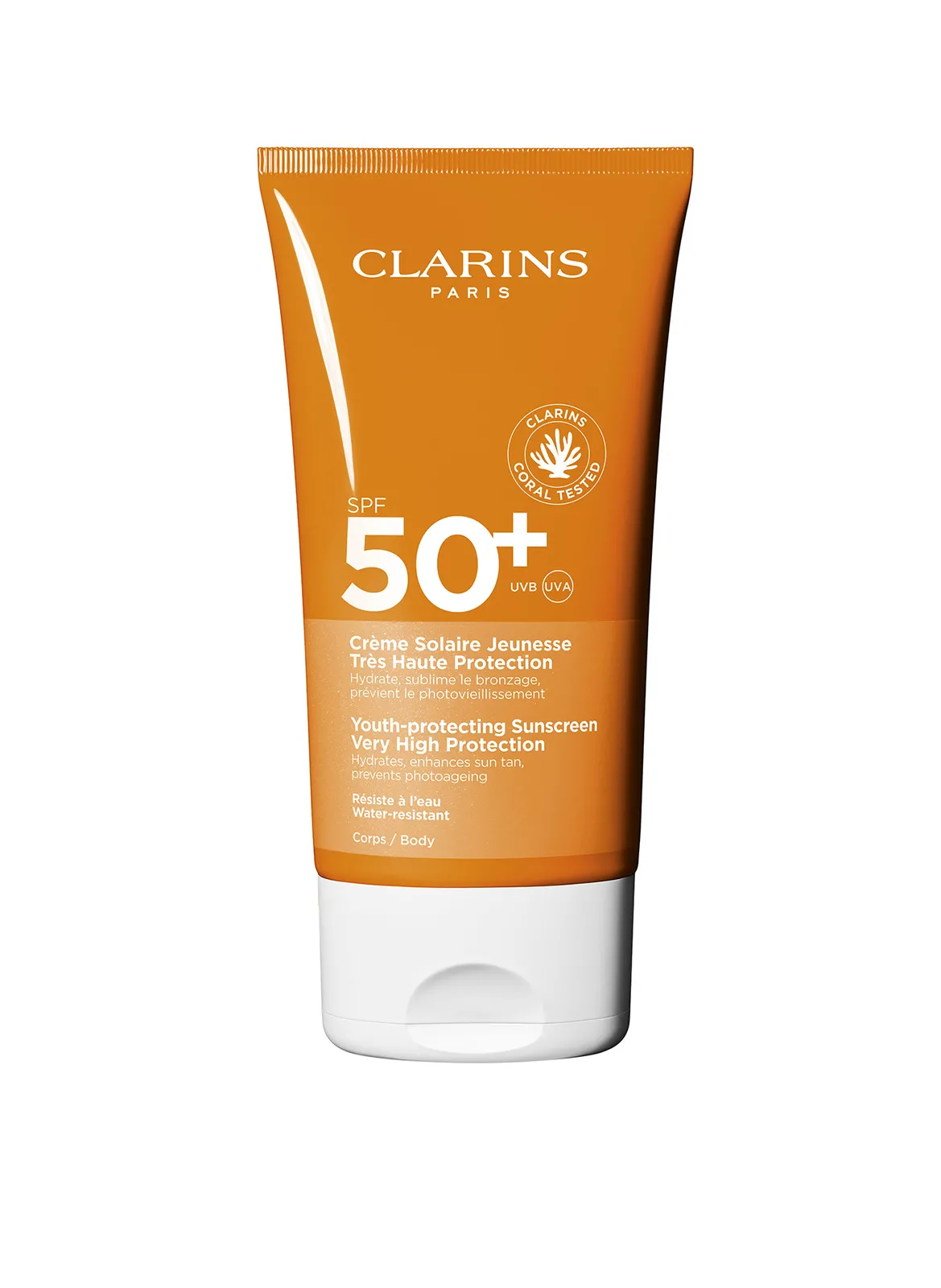 Crème Solaire Jeunesse Très Haute Protection SPF 50+ Protection solaire Corps UVA/UVB 50+