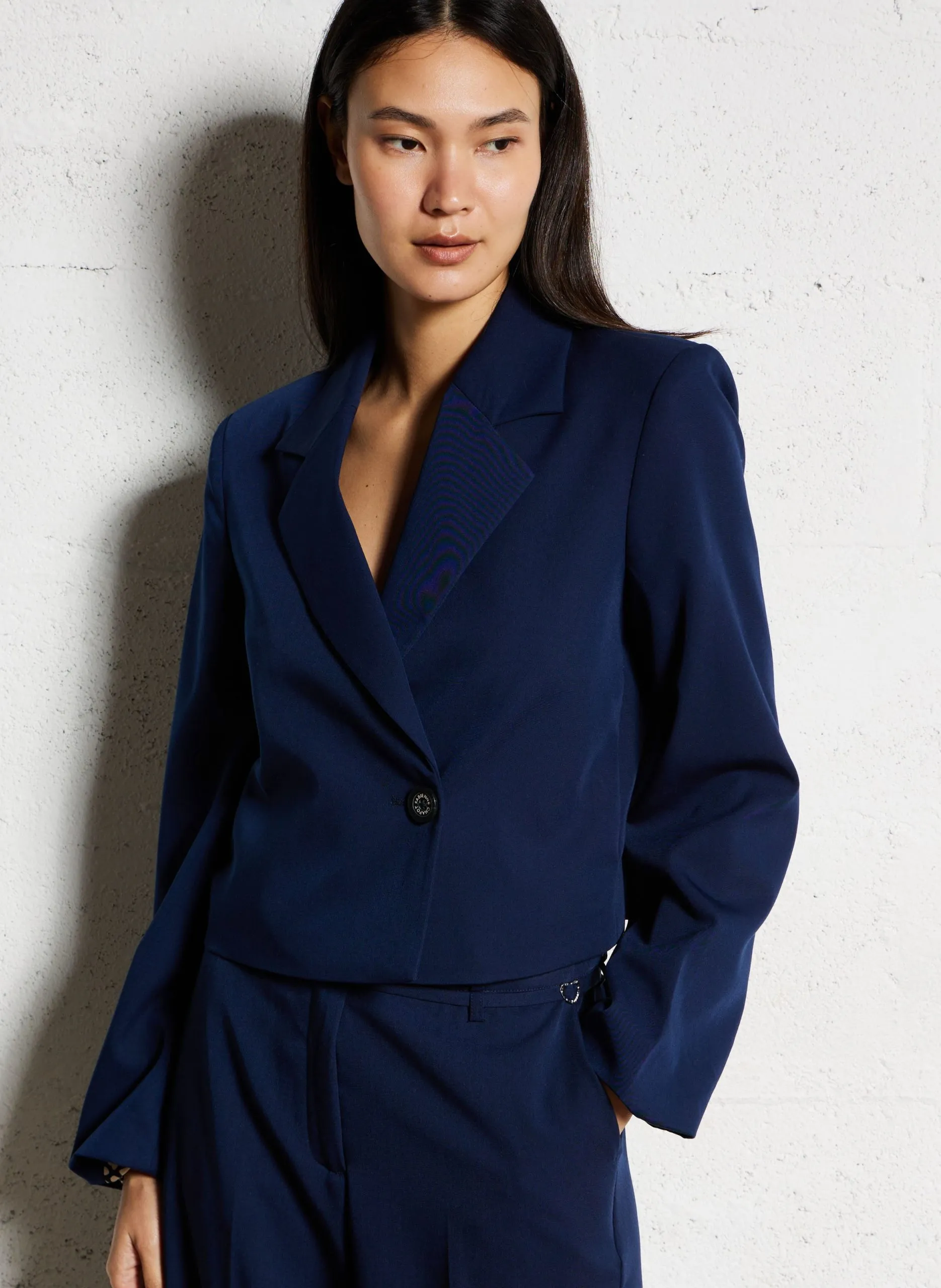 Vetse col tailleur Bleu NENA