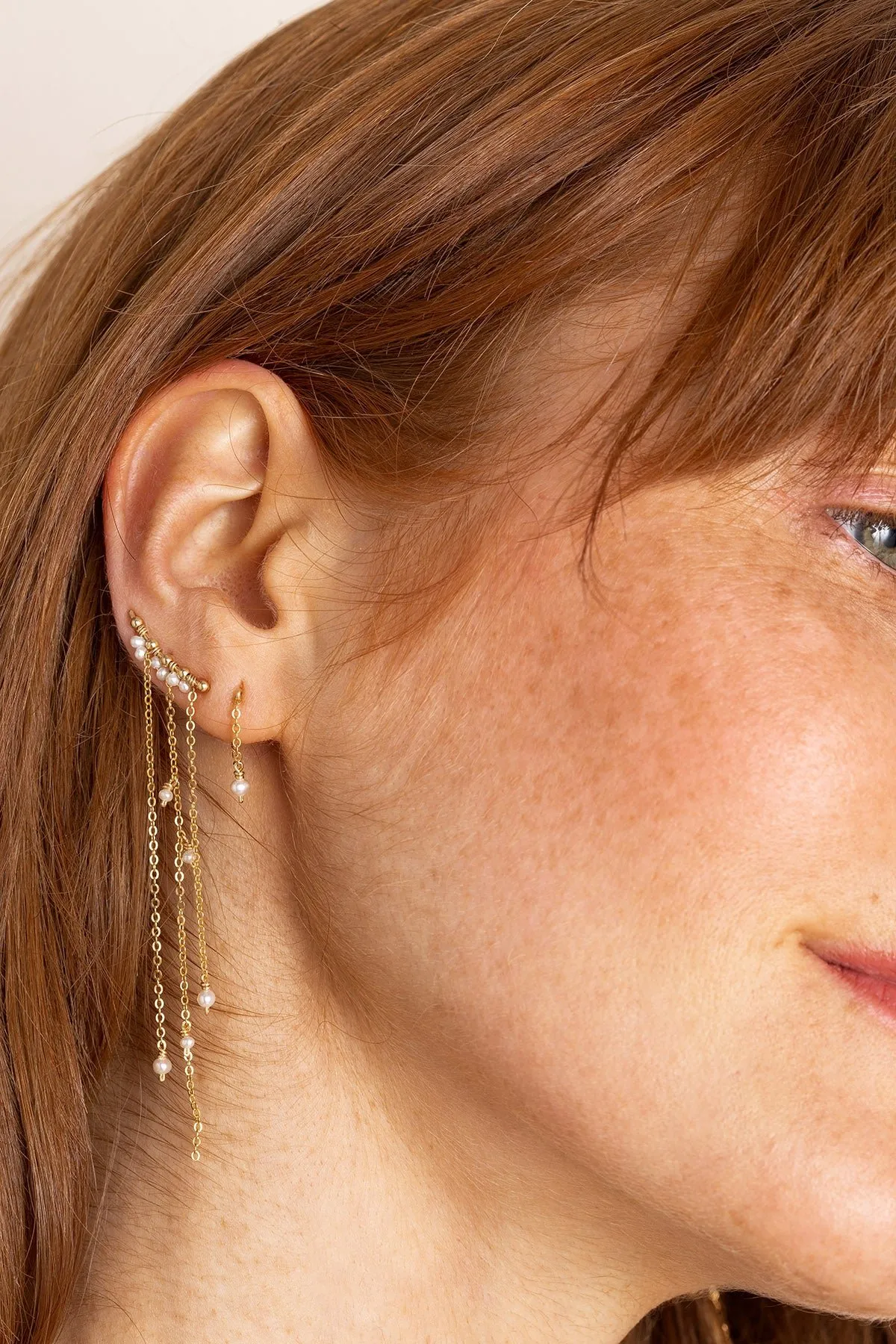 Climber faraya perle Blanc ENVOLÉE DE PERLES