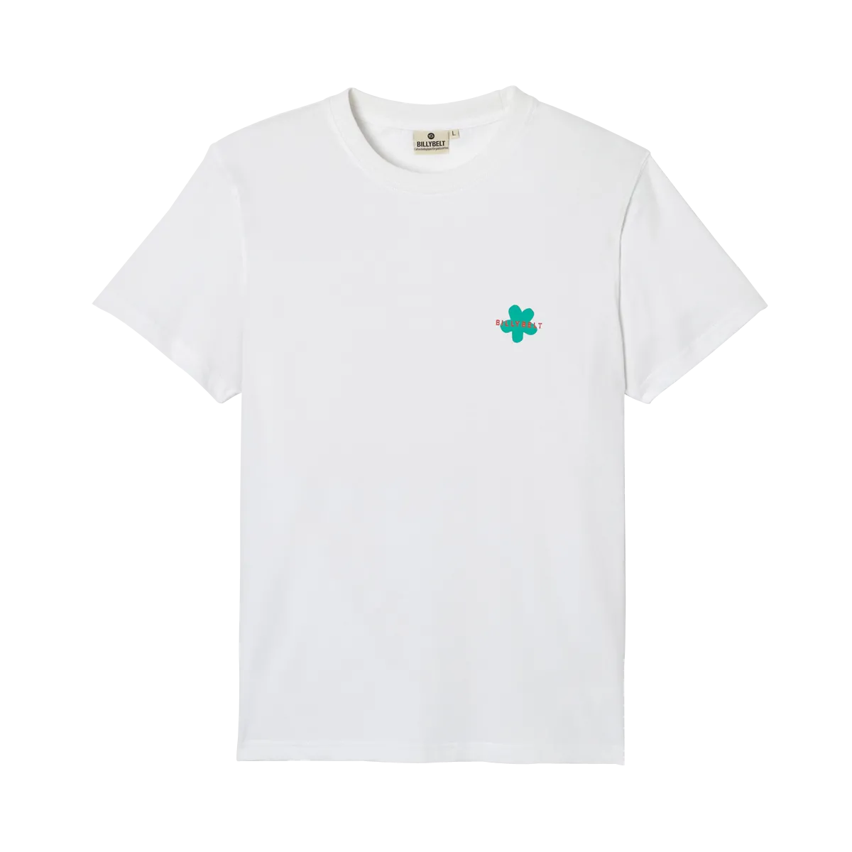 T-shirt vintage en coton biologique Blanc