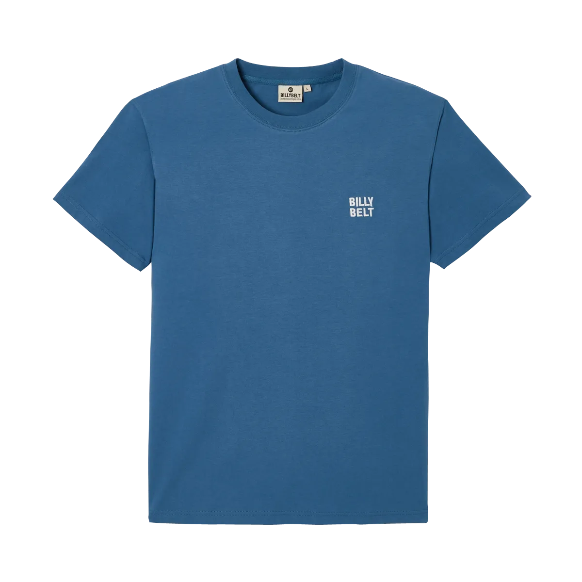 T-shirt vintage en coton biologique Bleu