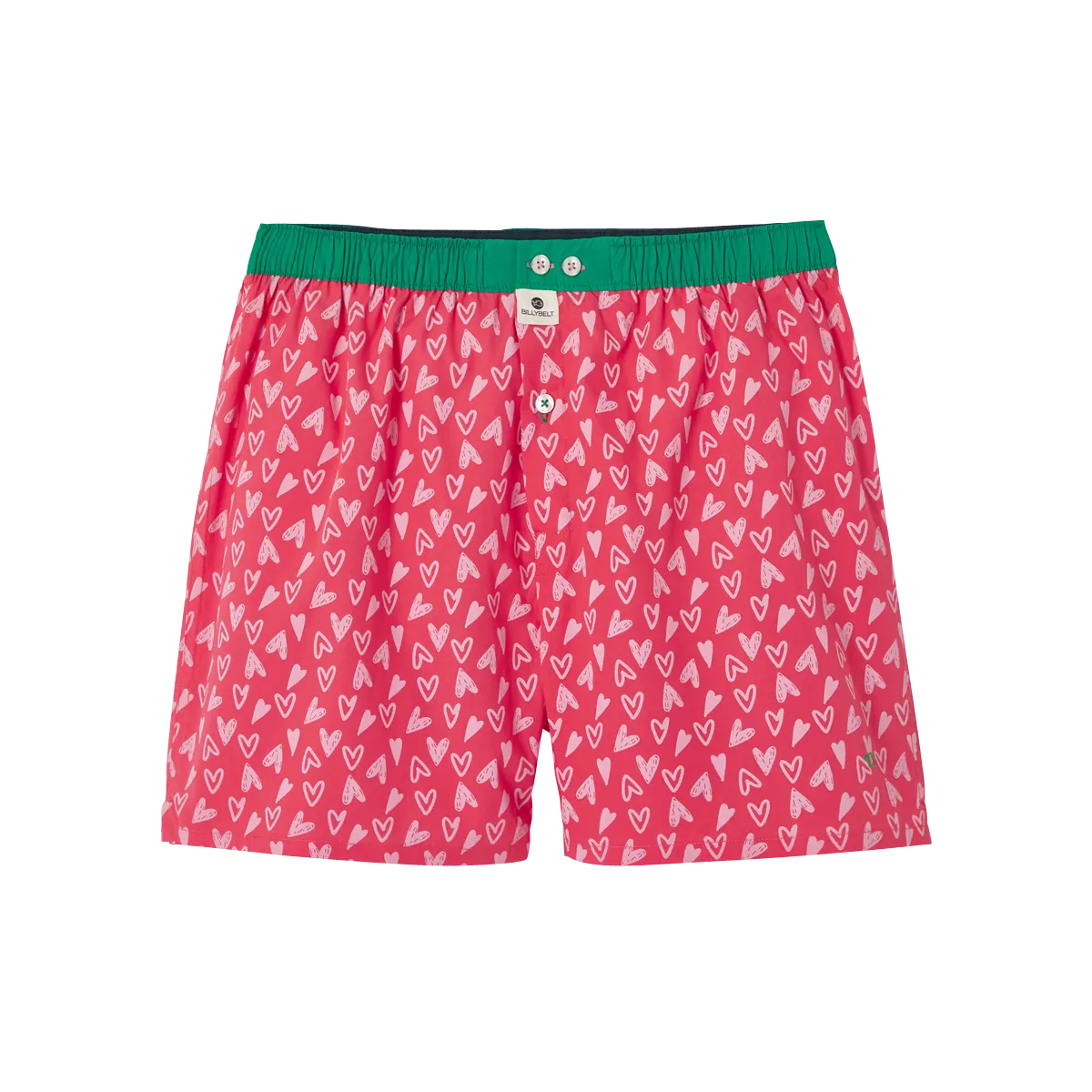 Caleçon en coton biologique Rouge VALENTIN