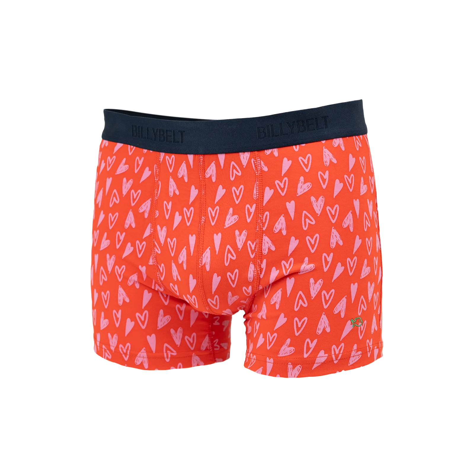 Boxer en coton biologique Rouge VALENTIN