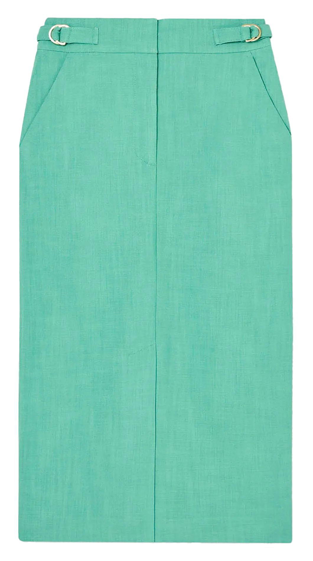 Jupe midi Vert JUSTINA