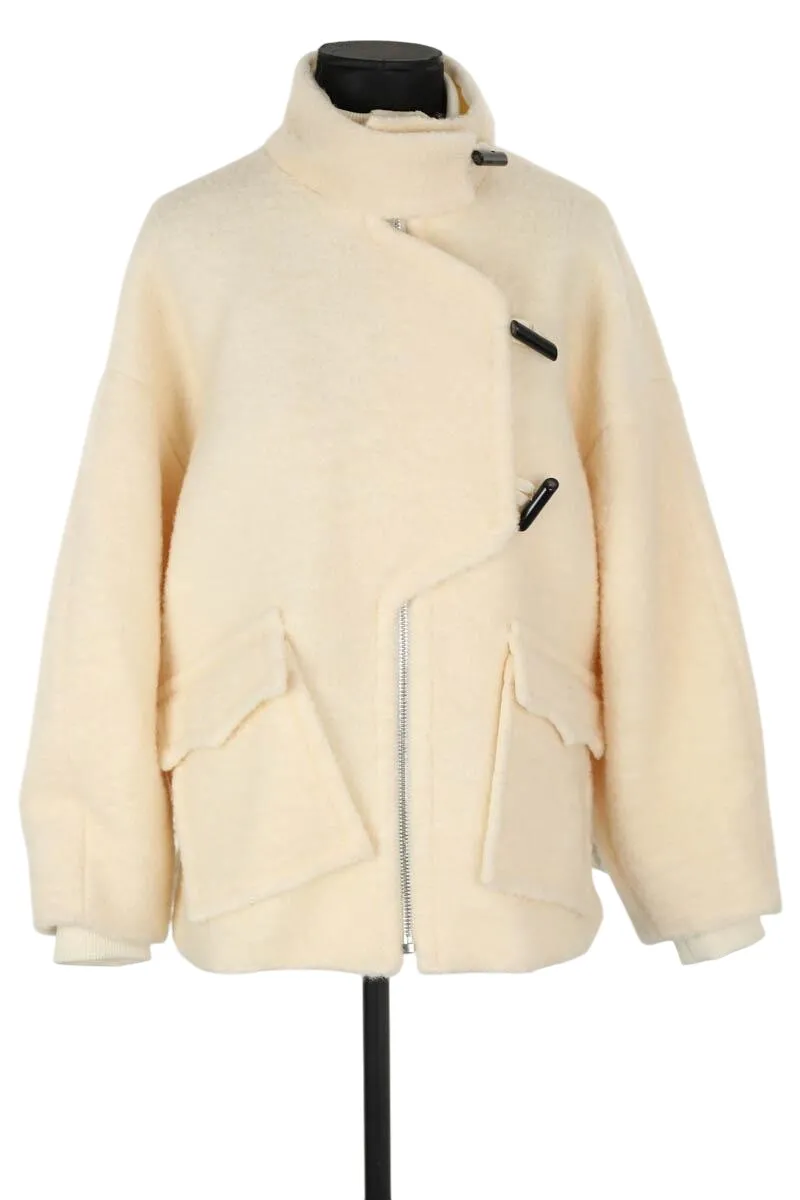 Veste en laine Beige