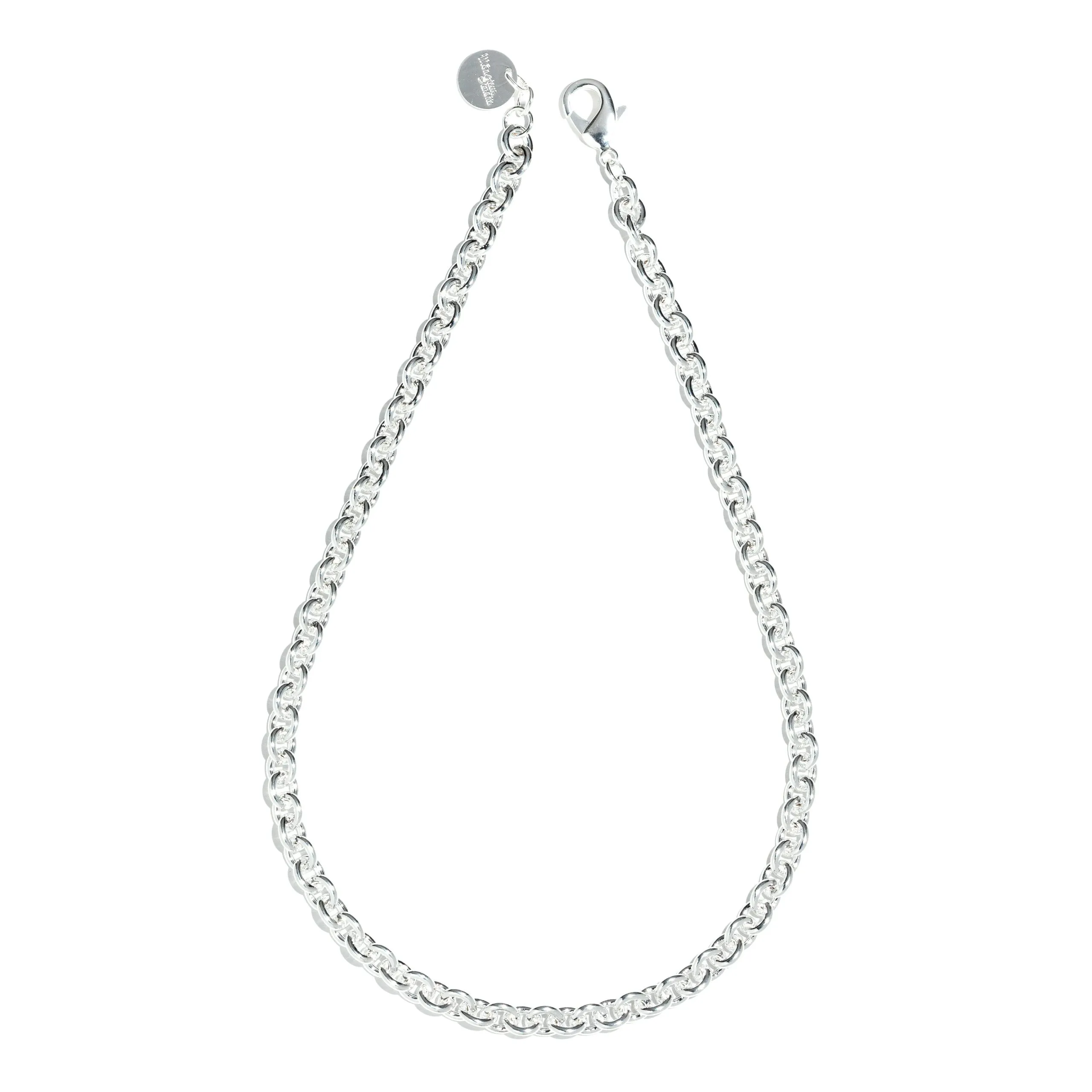 Maxi collier plaqué argent Argent GASTON