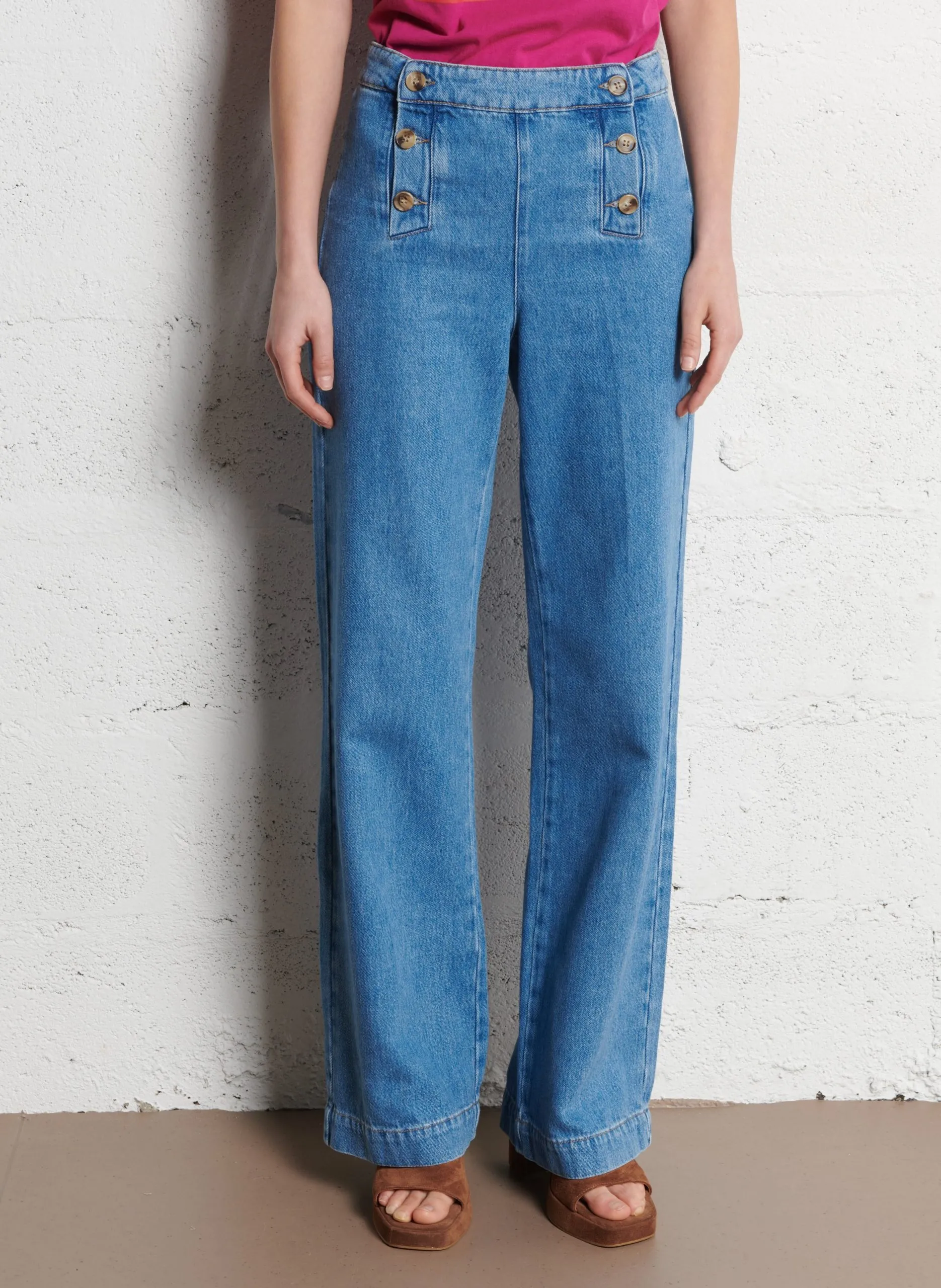 Jean large Bleu OXAN