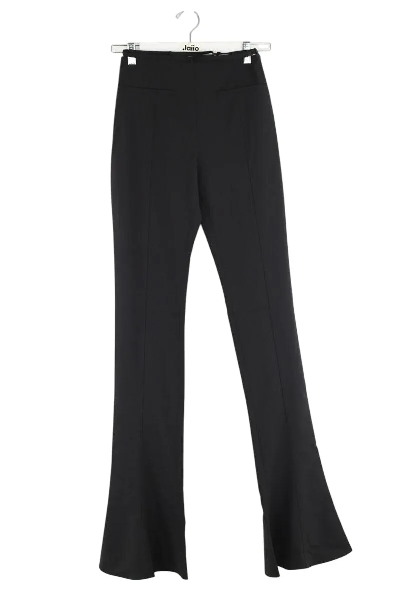 Pantalon en laine Noir
