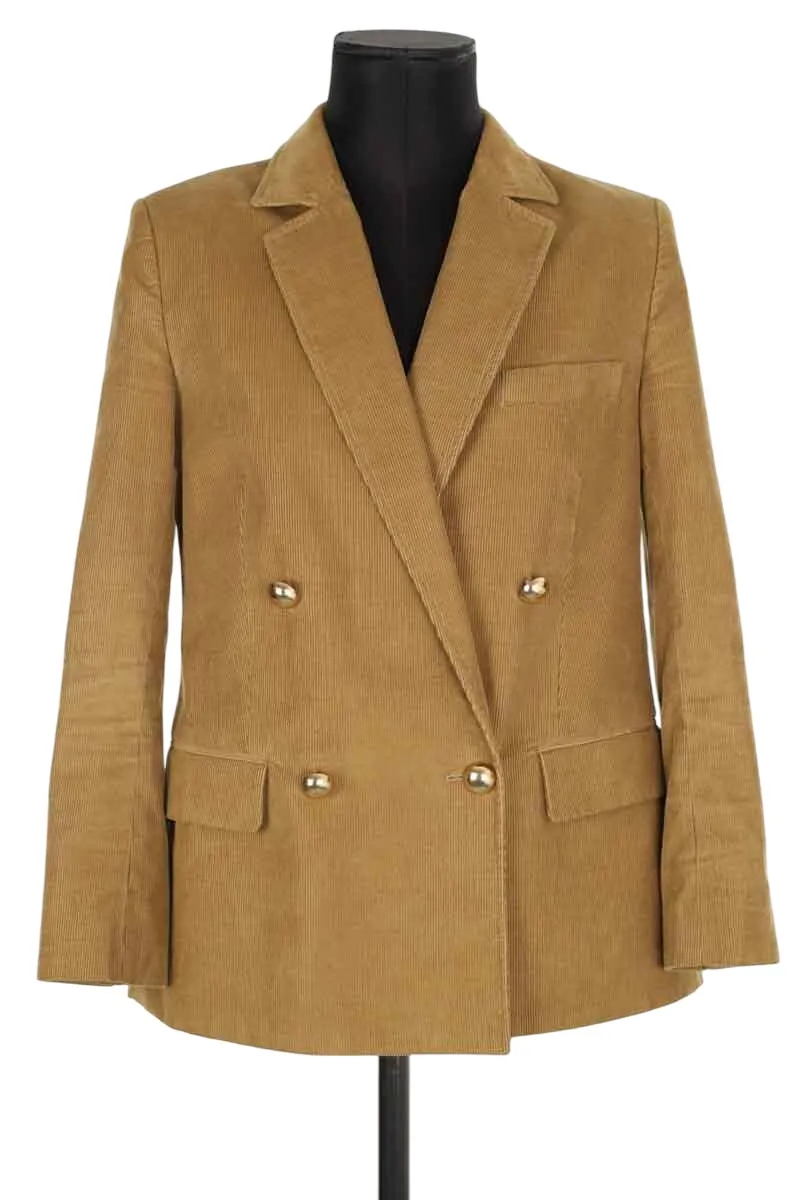 Blazer en coton Marron