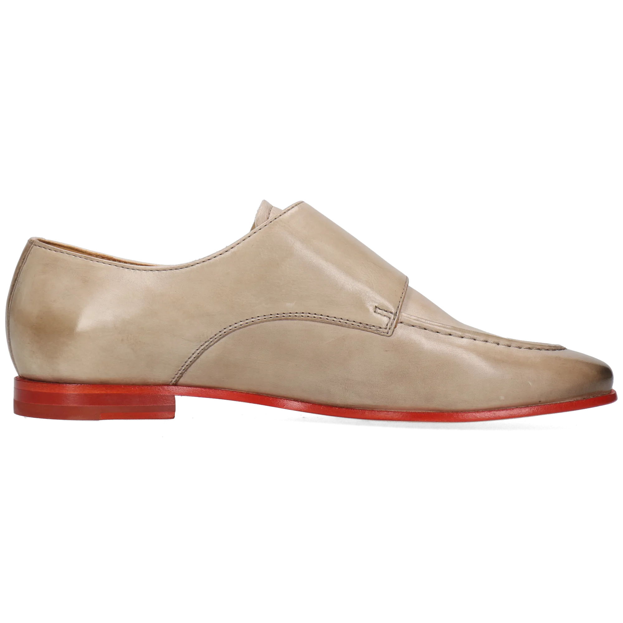 Monks à talon plat Beige SCARLETT 68