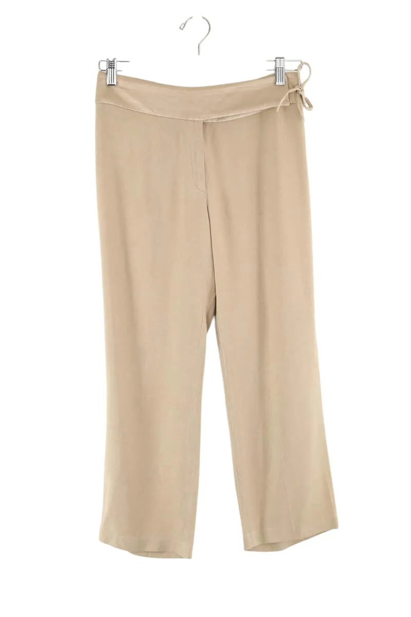 Pantalon droit beige Beige