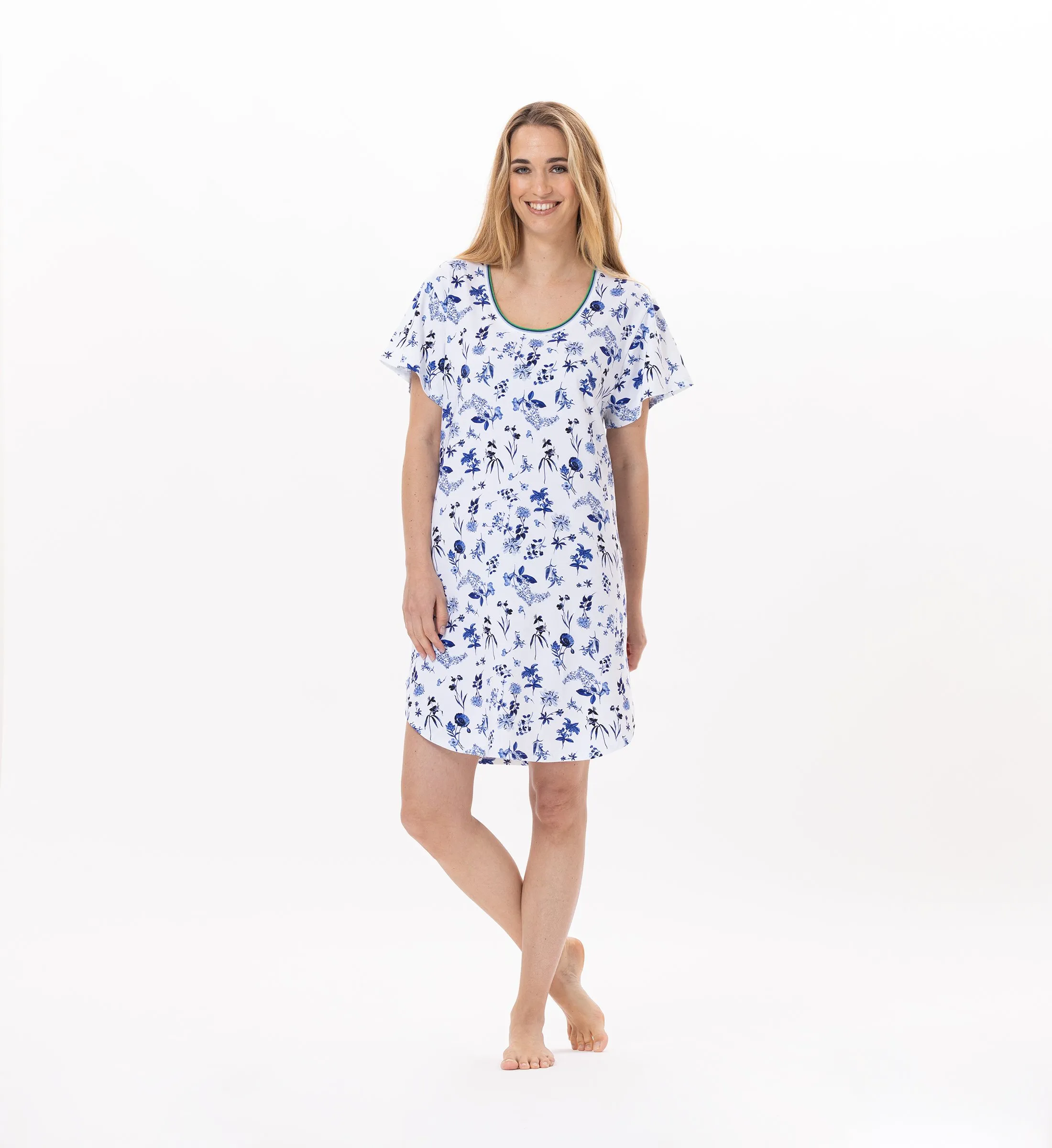 Chemise de nuit en coton Multicolore BLOOM 901