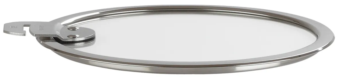 Couvercle en verre plat amovible Transparent