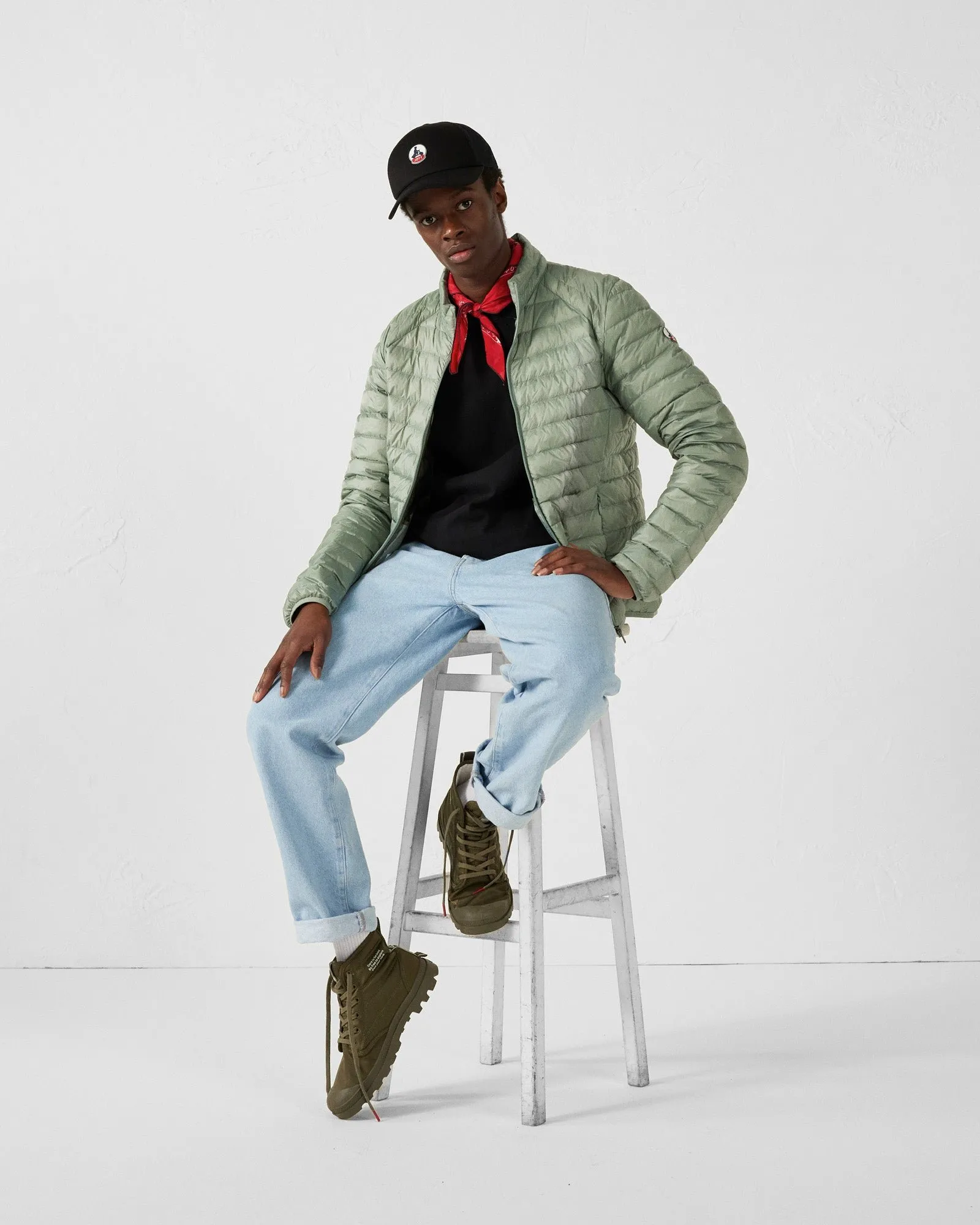 Doudoune légère mat Vert