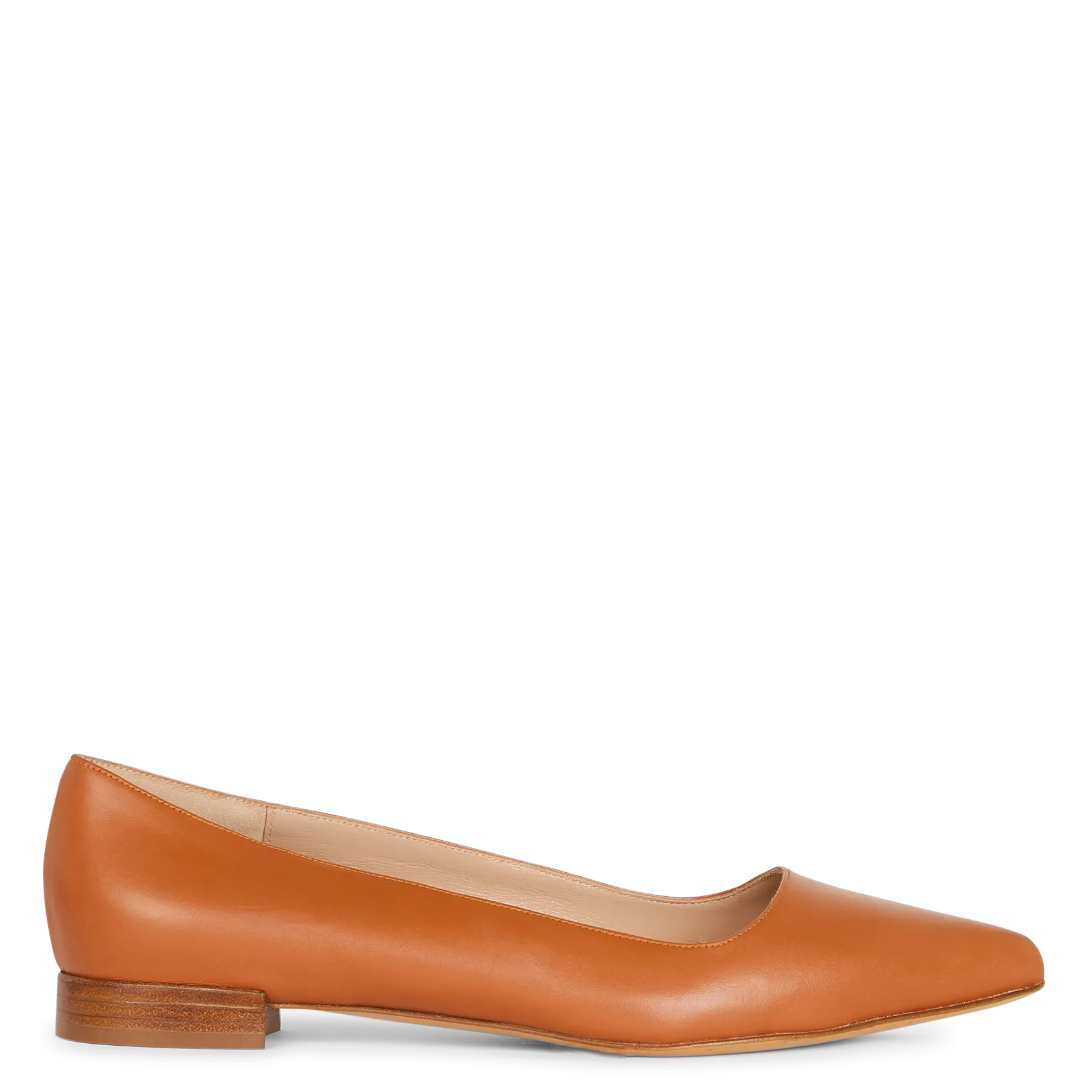 Ballerines en cuir Beige GENOVA