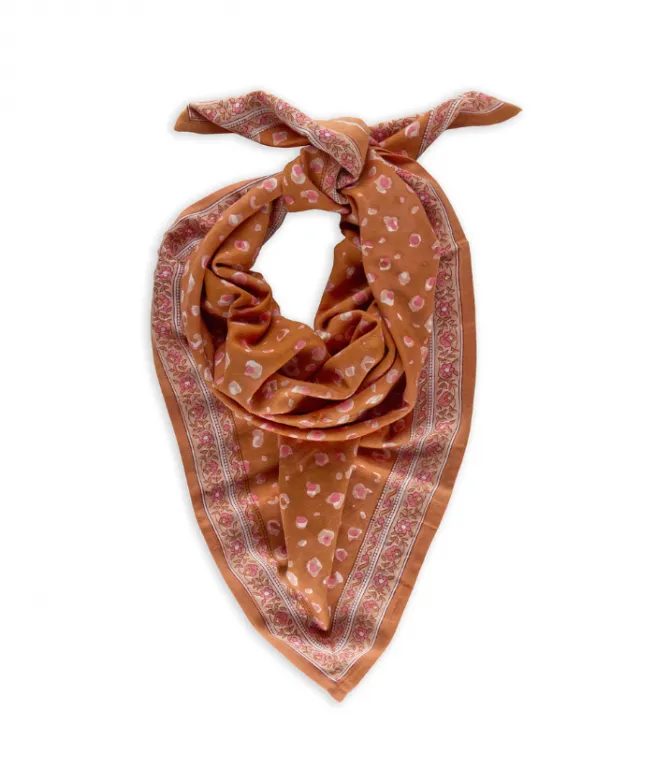 Foulard adulte Orange BENGAL BLUSH