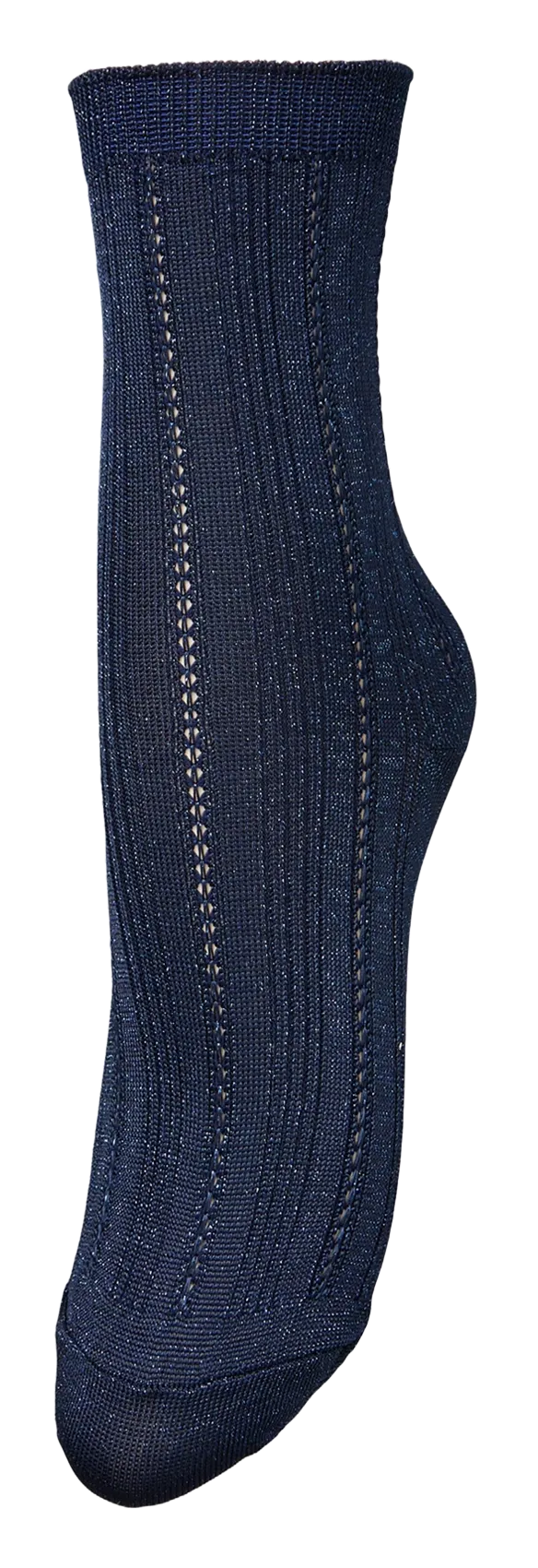 Chaussettes en maille Bleu