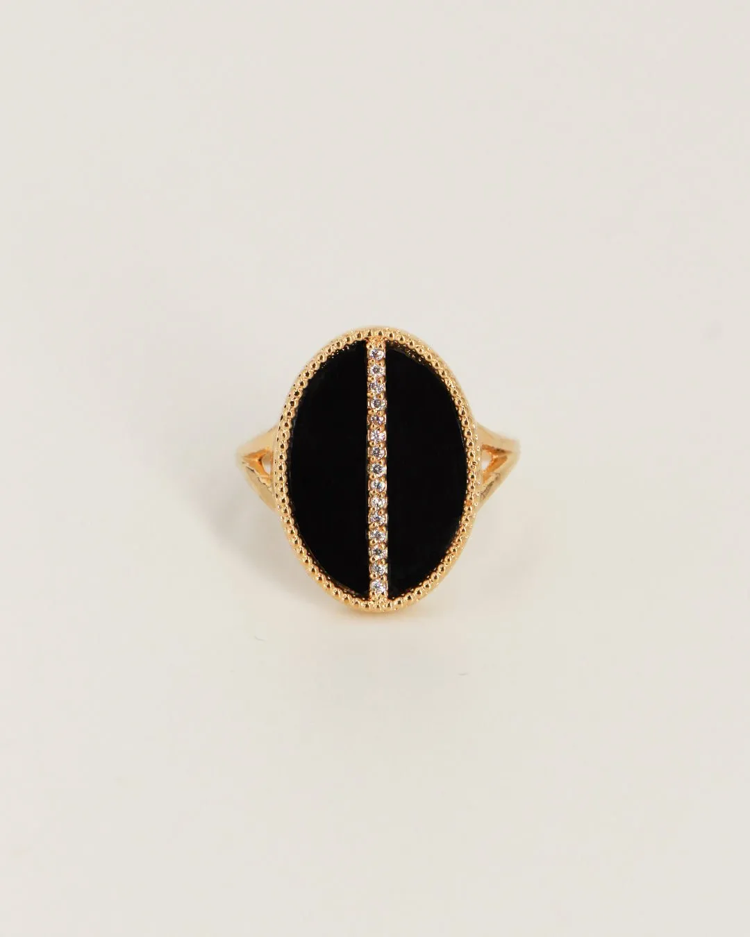 Bague Noir CHIARA DUO