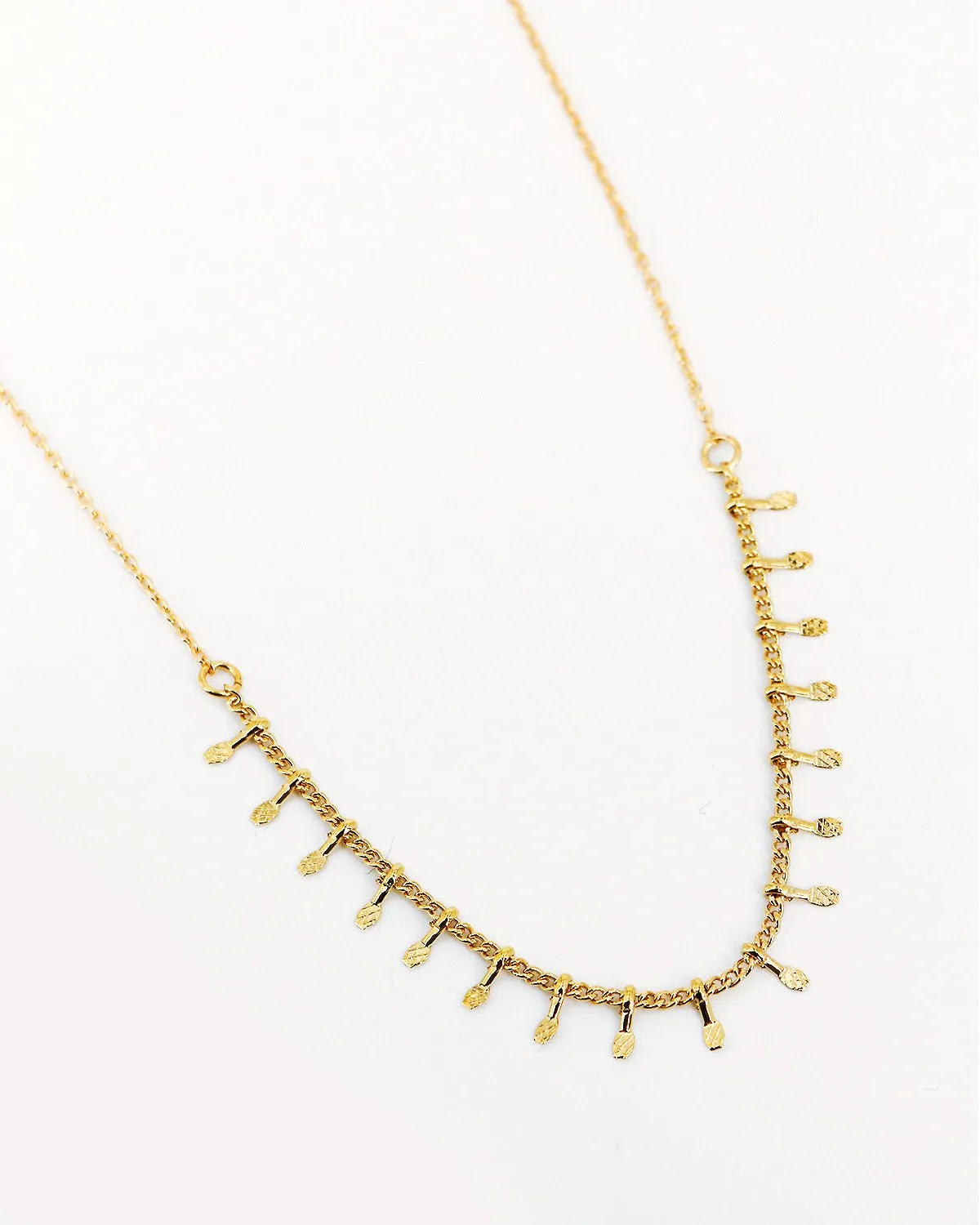 Collier argent Doré ALEGRIA