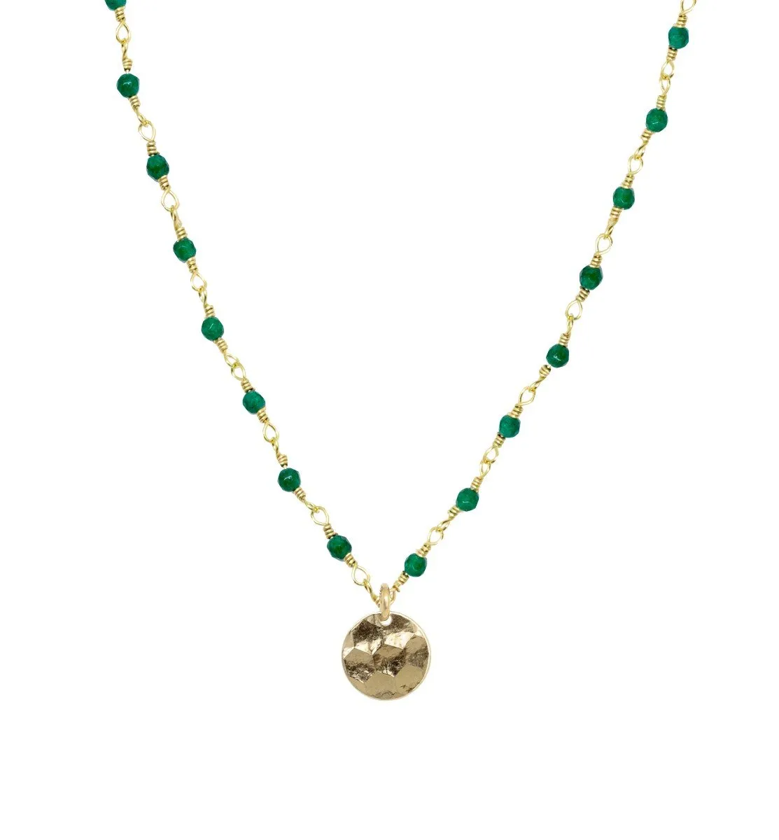 Collier Vert MINI STONES