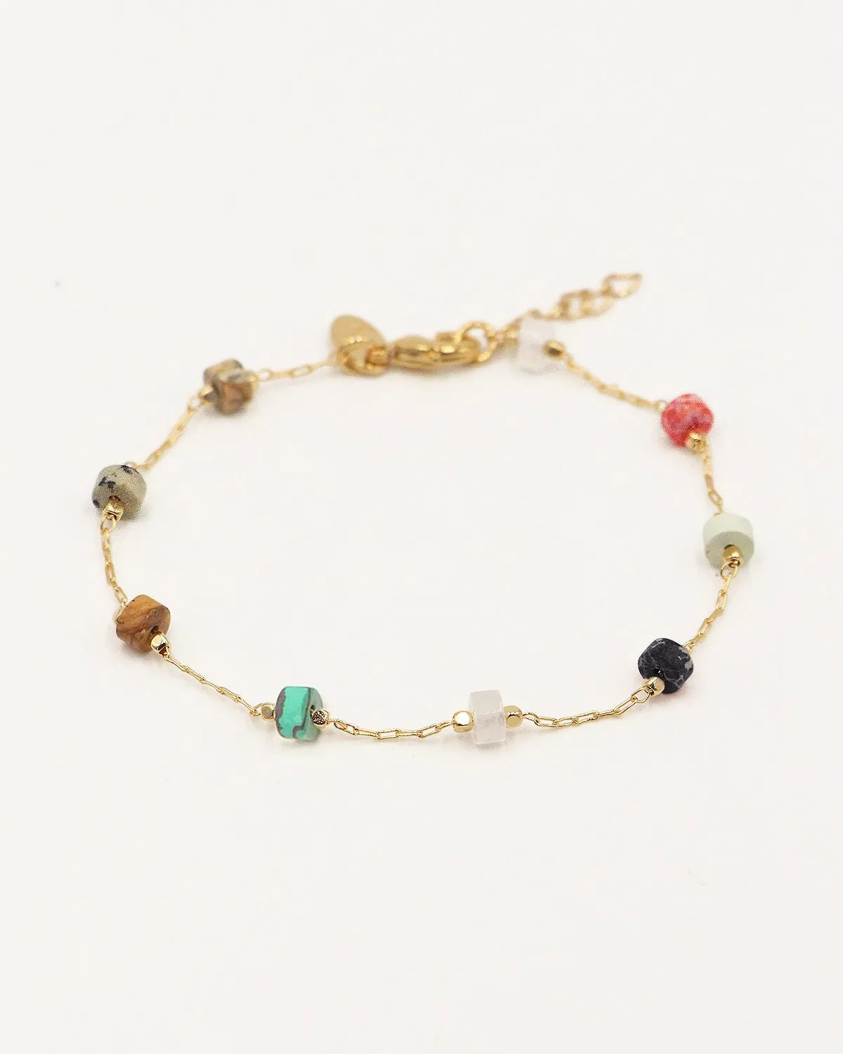 Collier court doré à l'or fin Doré JULIA