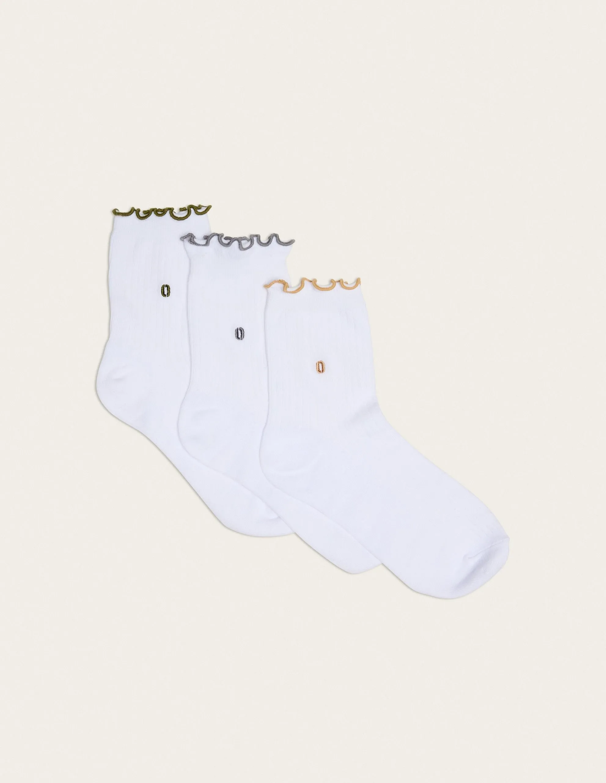 Pack de 3 chaussettes Blanc