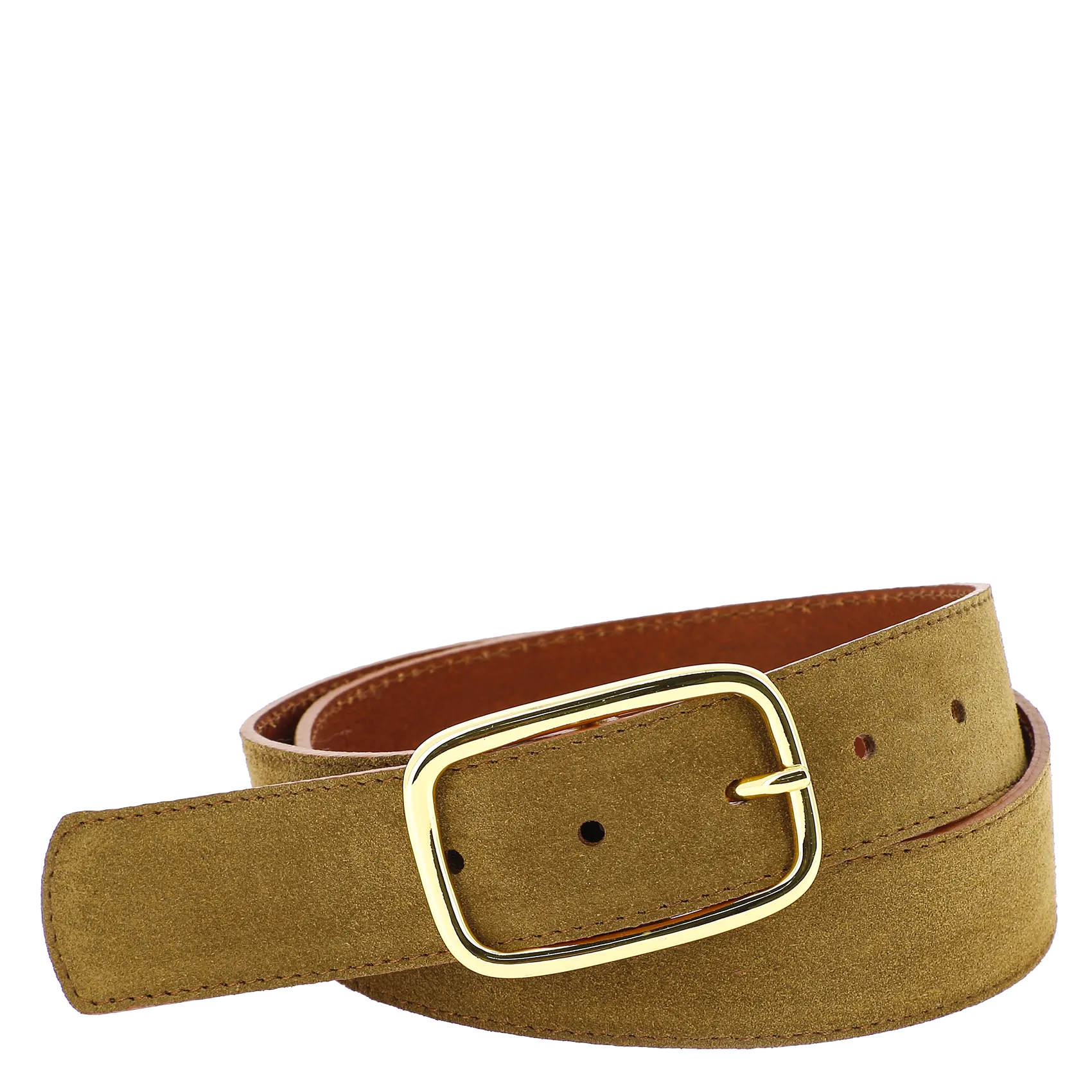 Ceinture en cuir Marron LA SABIN