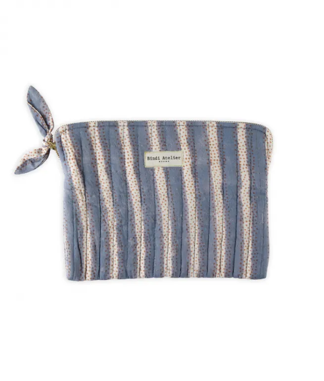 Pochette plate Bleu BALA AZUL