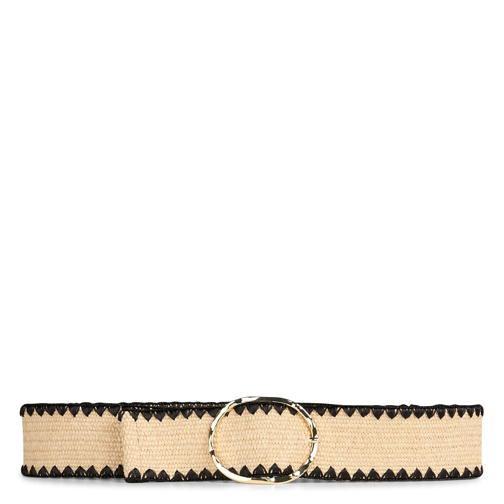 Ceinture tressée Beige LYDIA