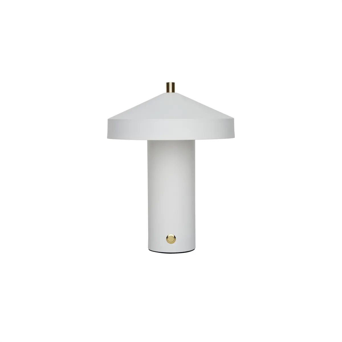 Lampe en acier Blanc