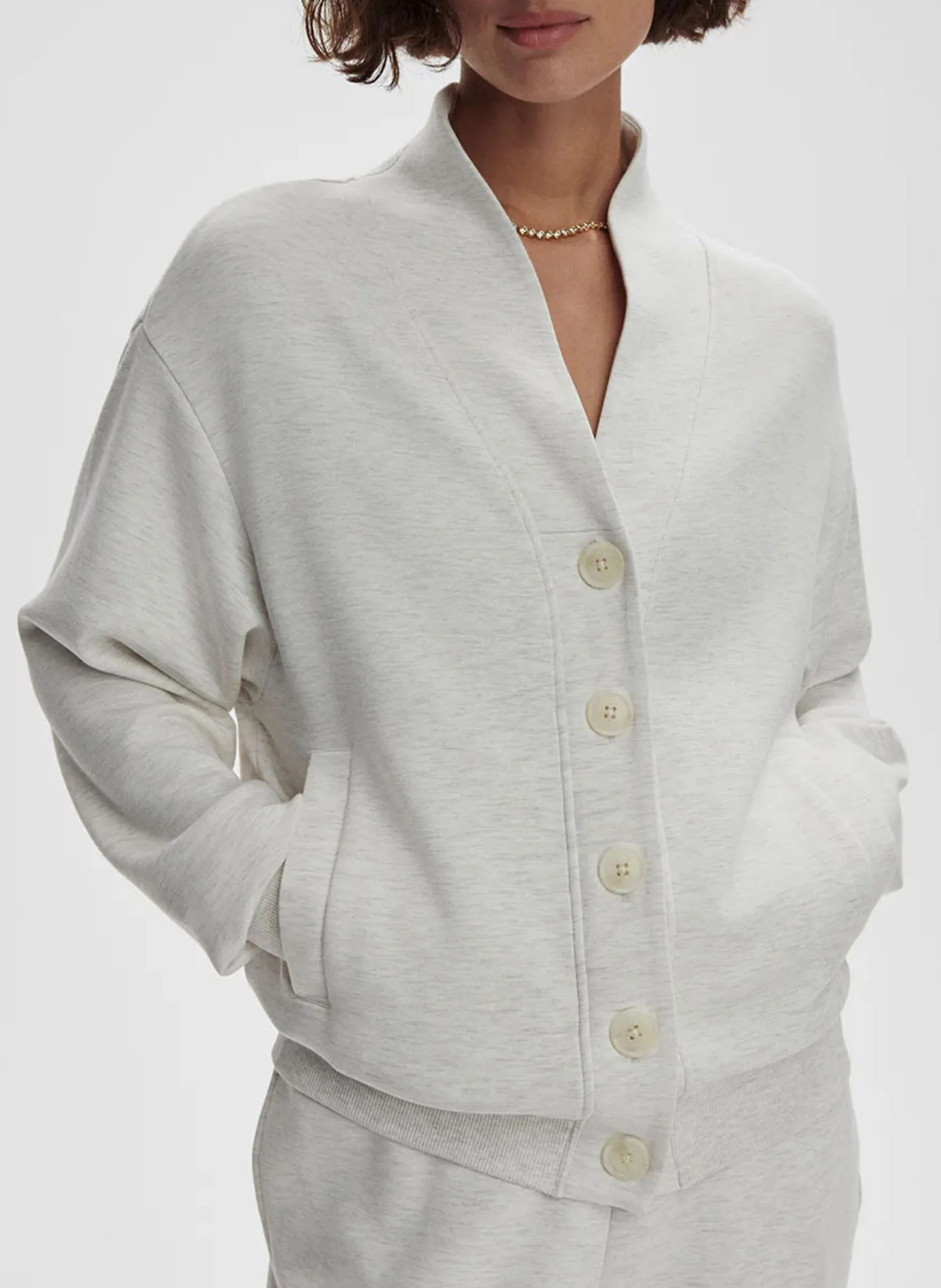 Sweat droit Beige CELESTE