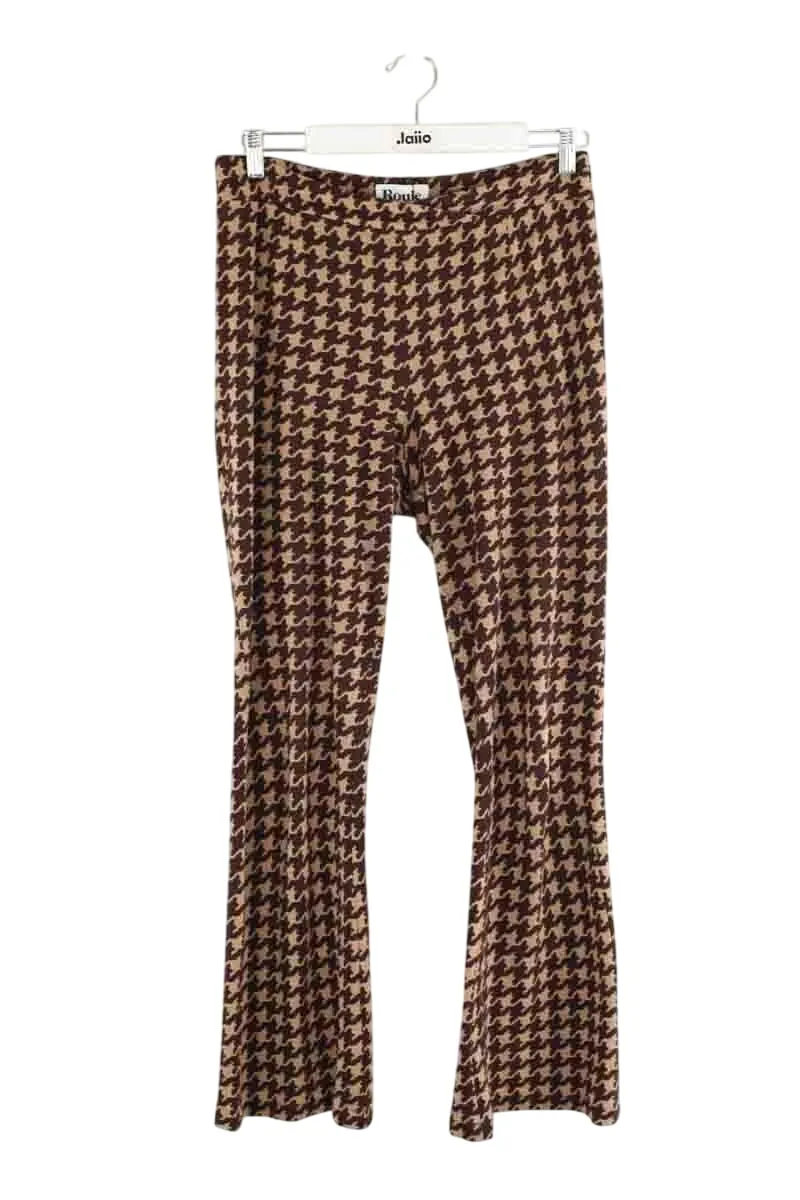 Pantalon flare marron Marron