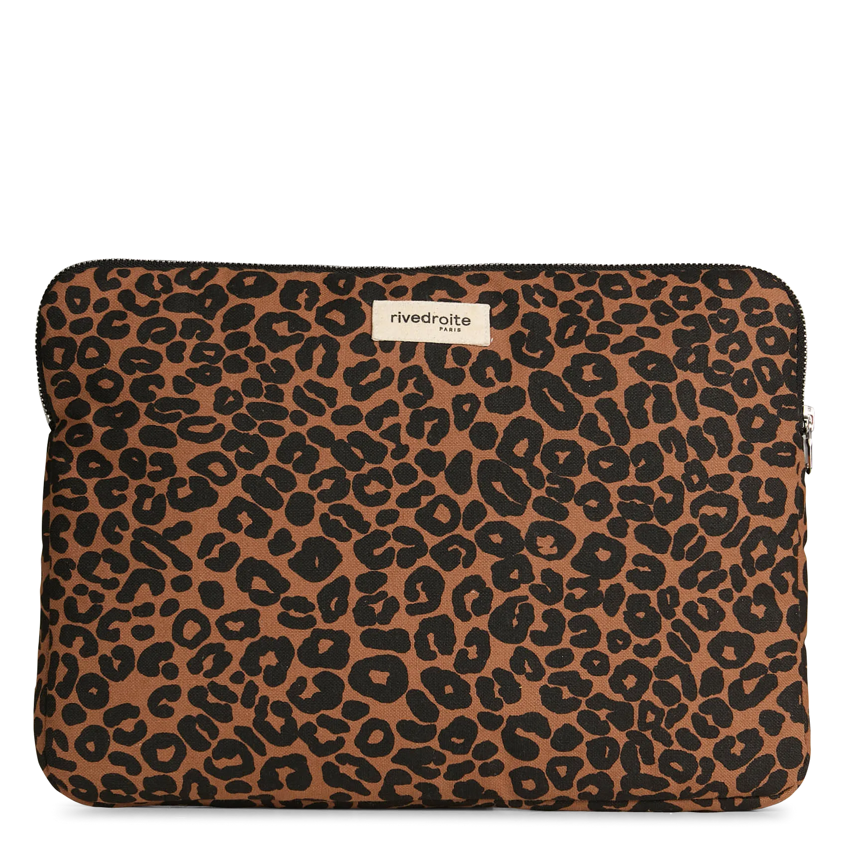 Pochette d'ordinateur 14" à motifs Marron VIVIENNE 13-14