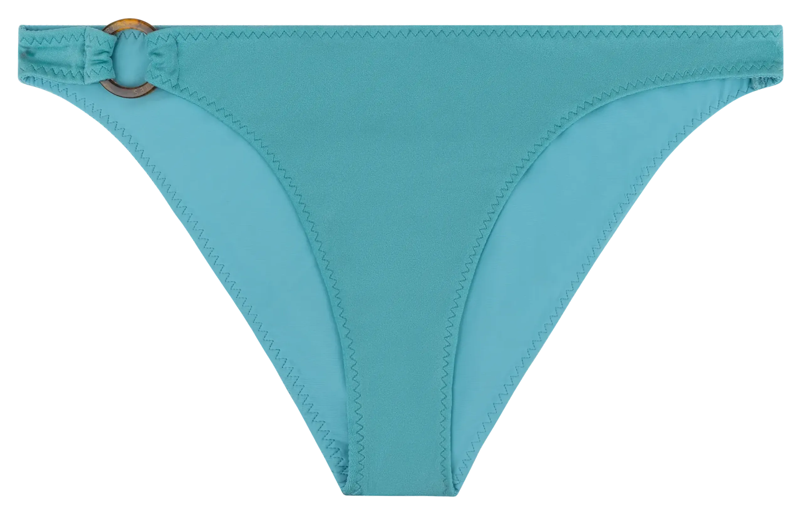 Culotte de bain en fibres recyclées mélangées Bleu CORAL